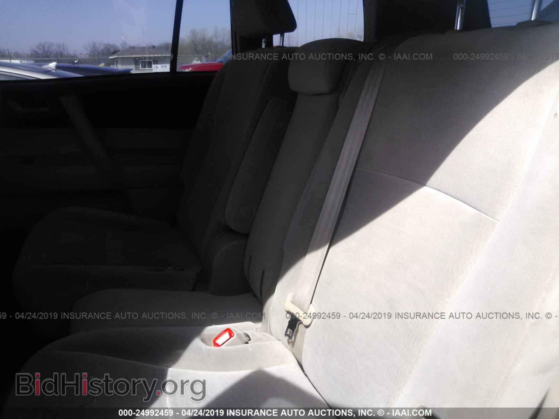 2011 TOYOTA HIGHLANDER - VIN: 5TDBK3EH1BS066009 - Фото 8