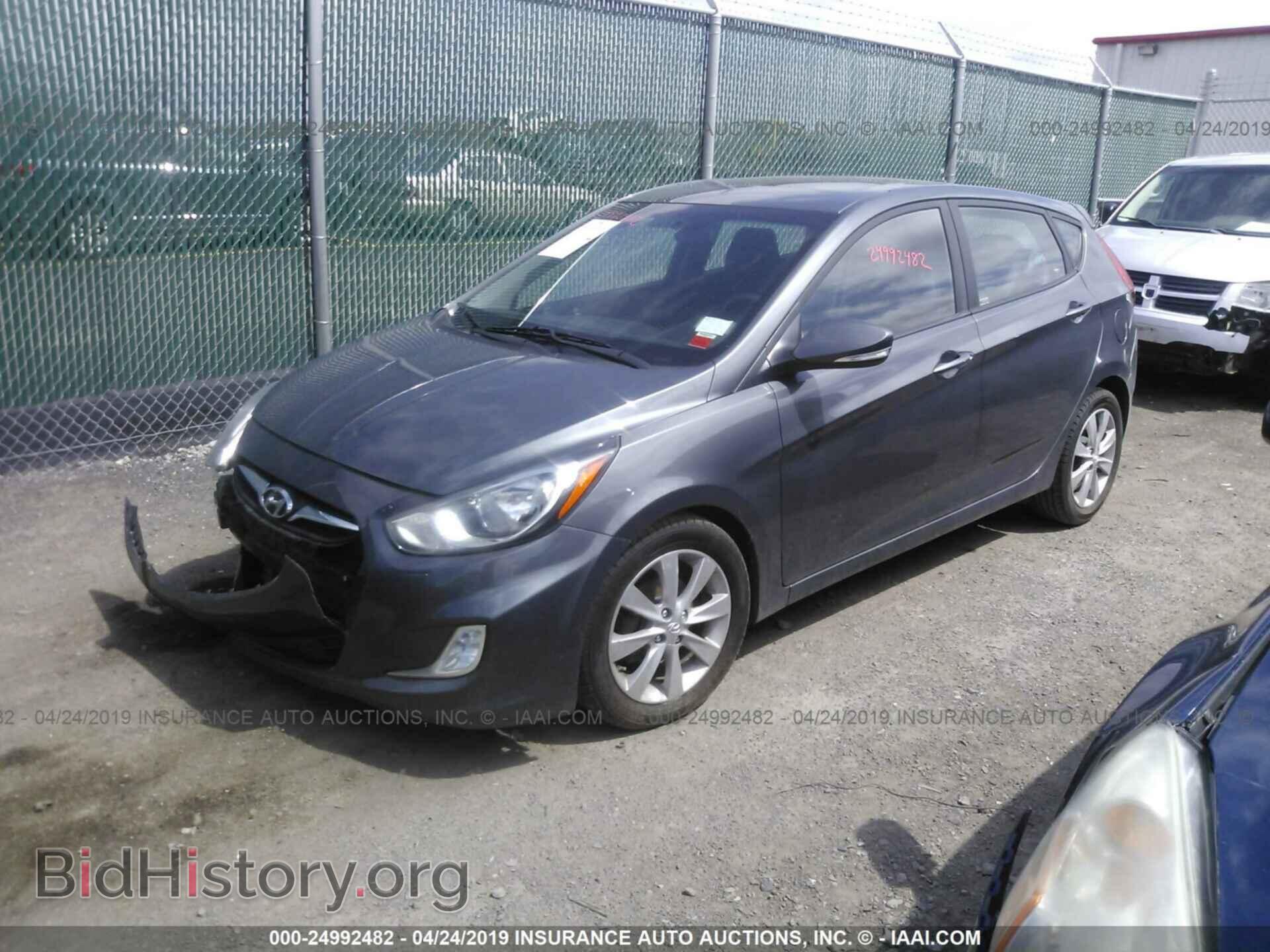 2013 HYUNDAI ACCENT - VIN: KMHCU5AE1DU085613 - Фото 2