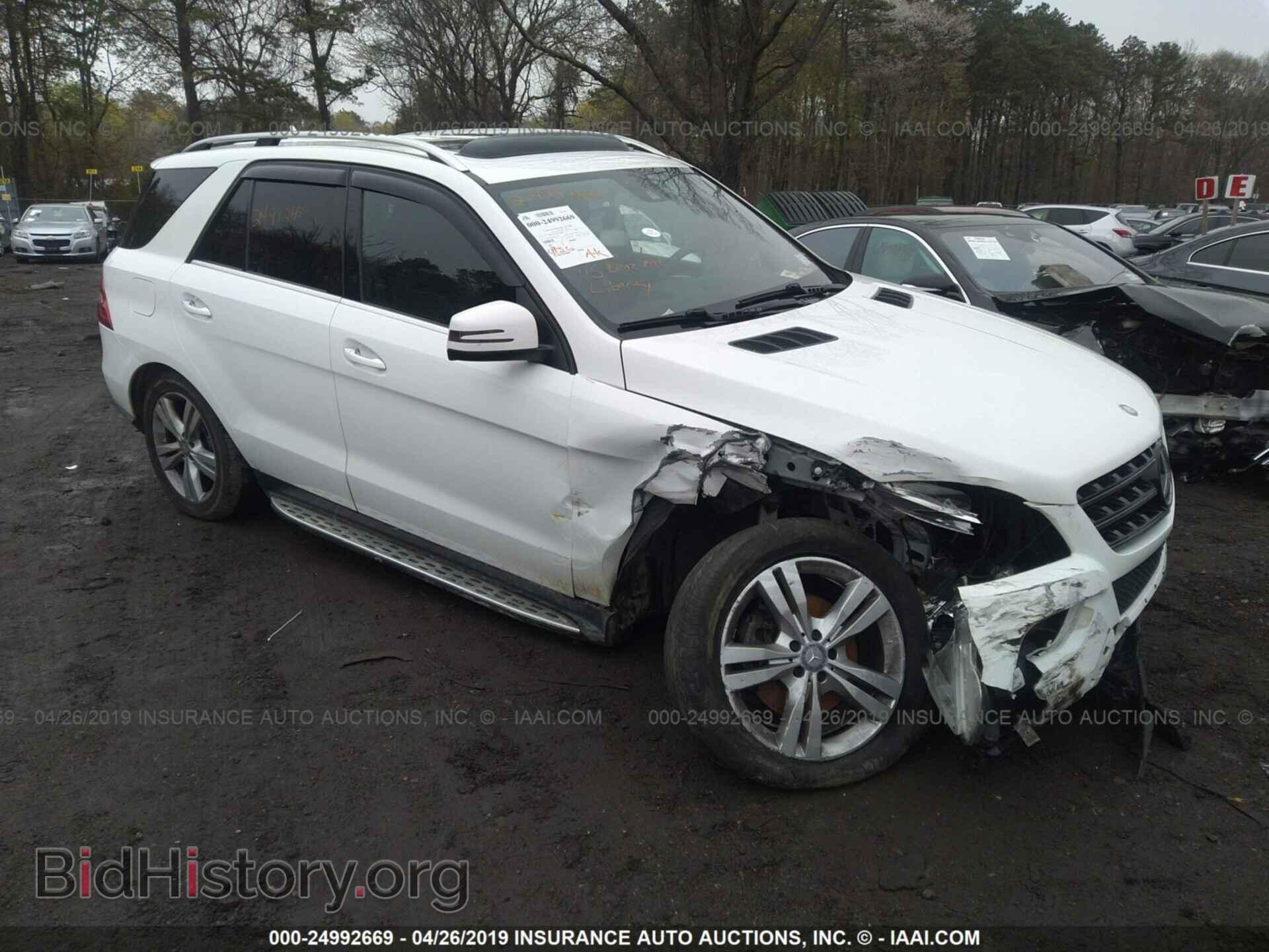 Photo 4JGDA5HB3FA521911 - MERCEDES-BENZ ML 2015