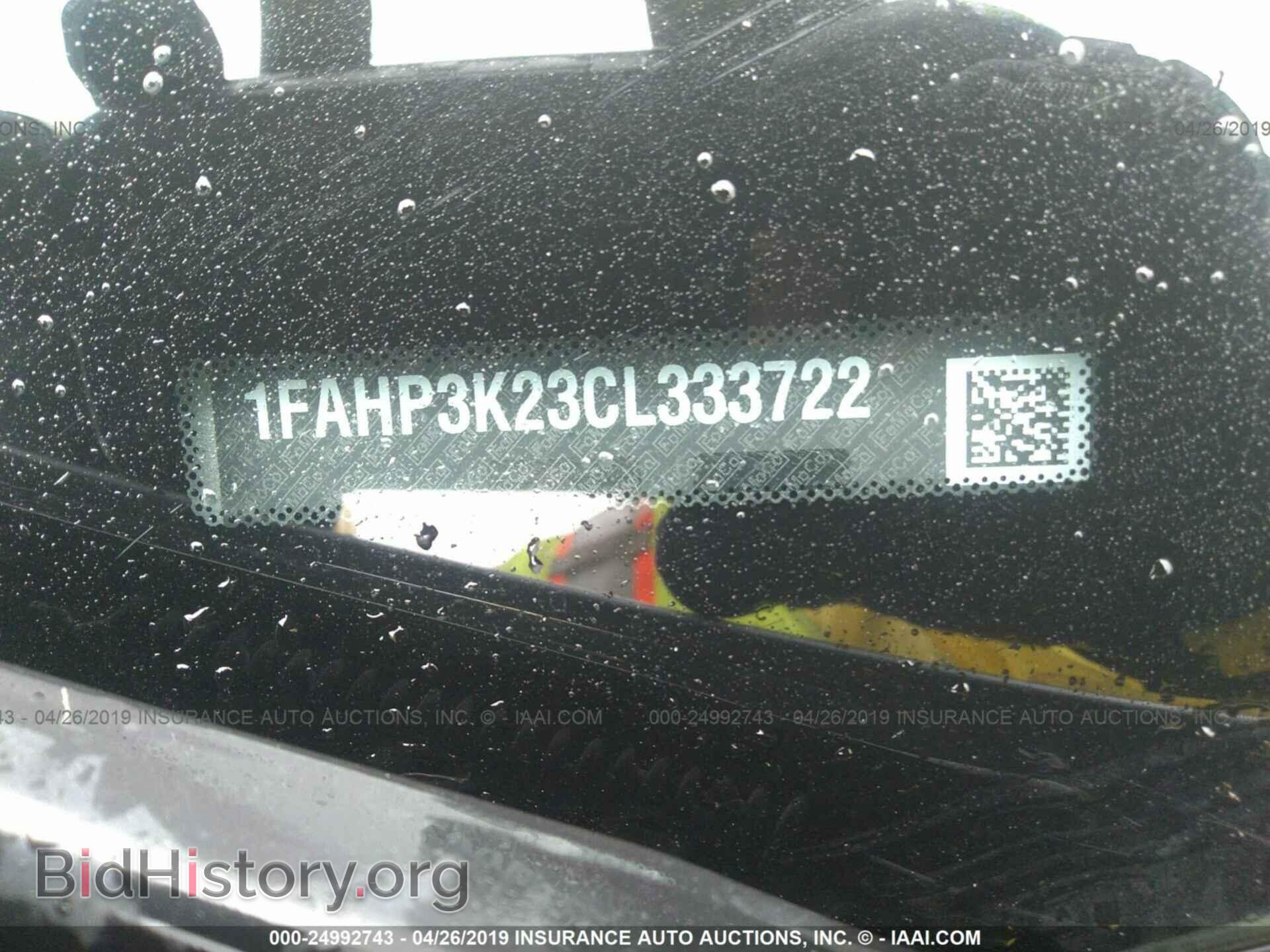 2012 FORD FOCUS - VIN: 1FAHP3K23CL333722 - Фото 9