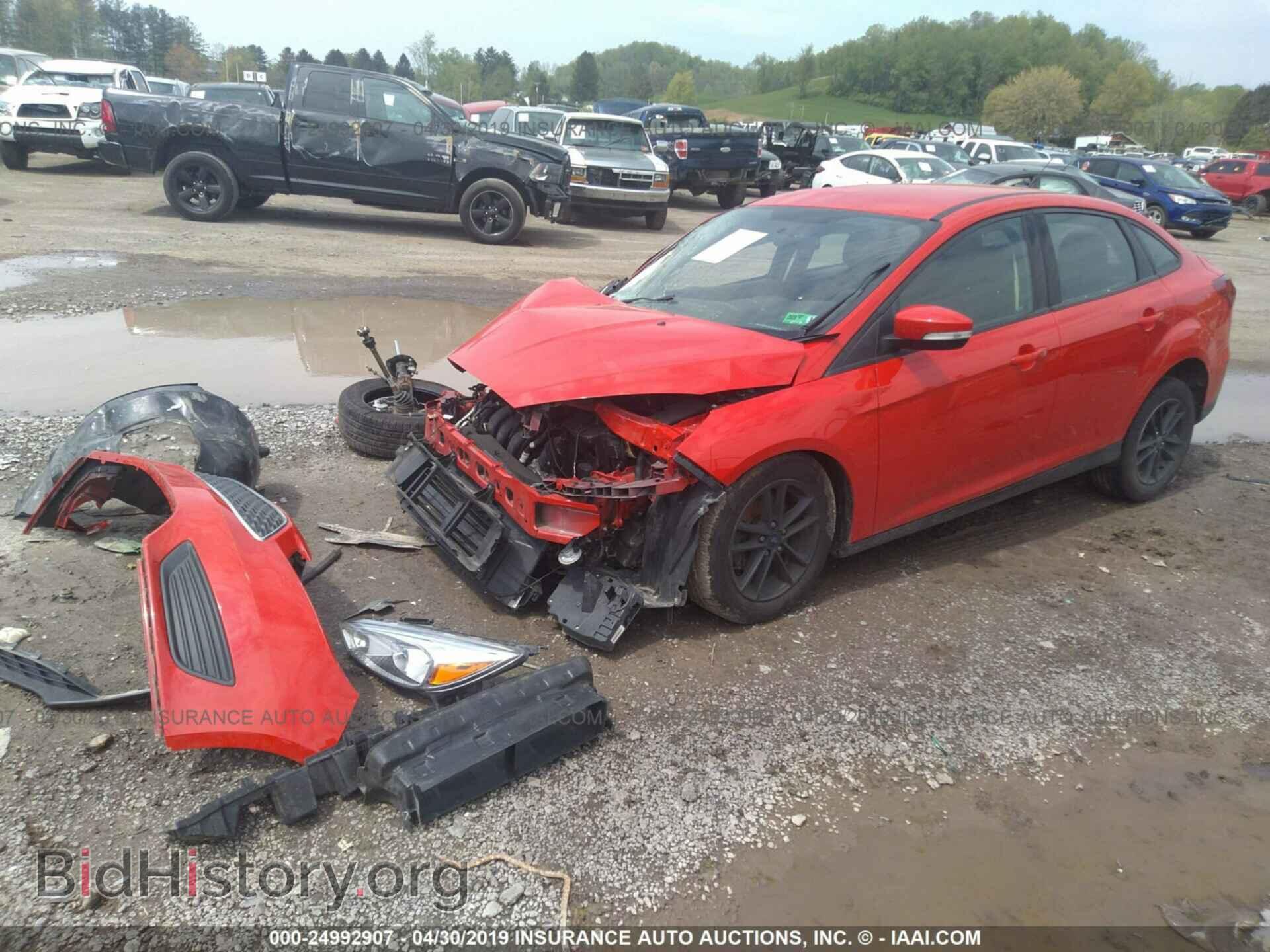 2017 FORD FOCUS - VIN: 1FADP3F29HL346510 - Фото 2