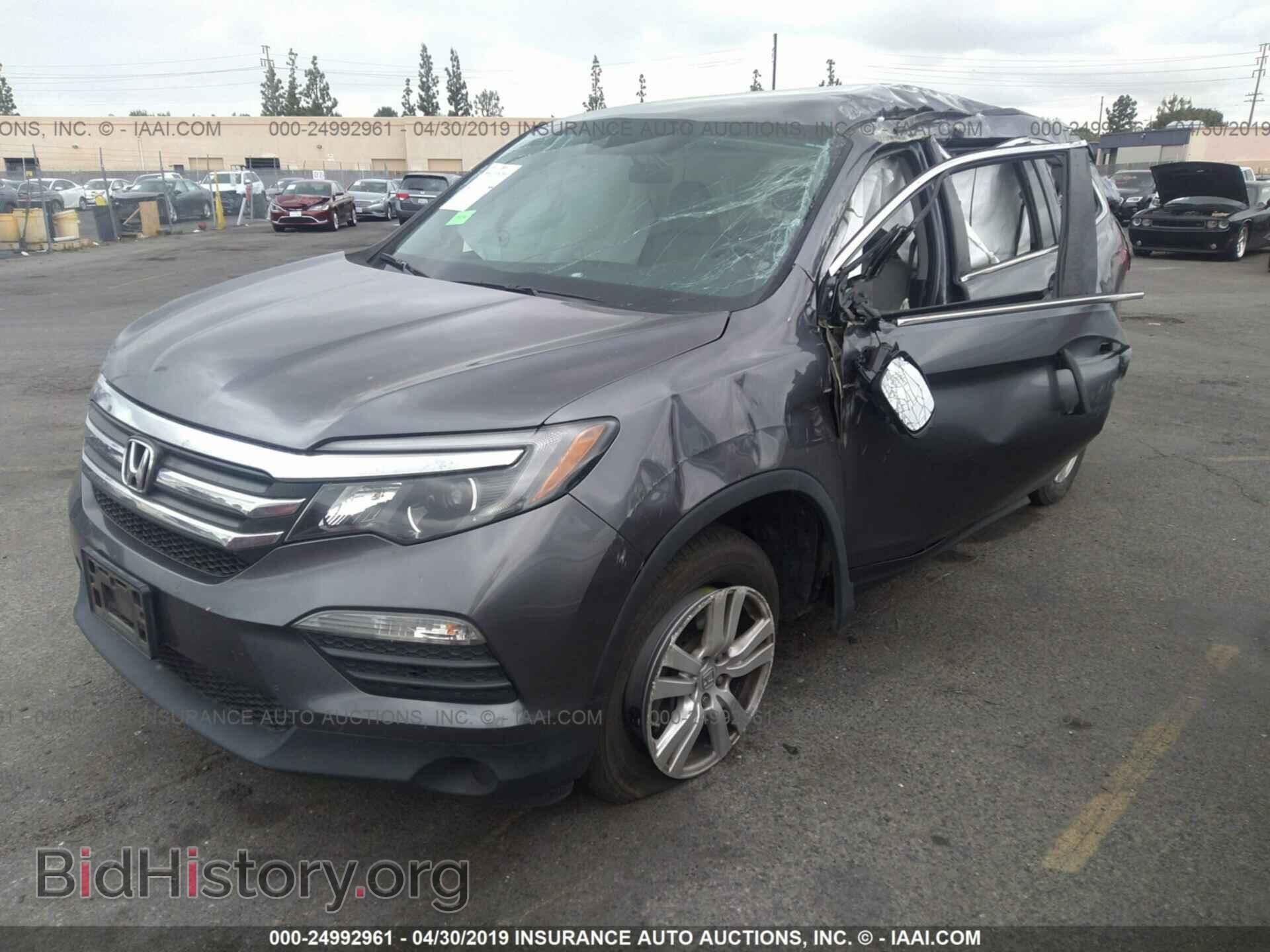 2016 HONDA PILOT - VIN: 5FNYF5H18GB050426 - Photo 2