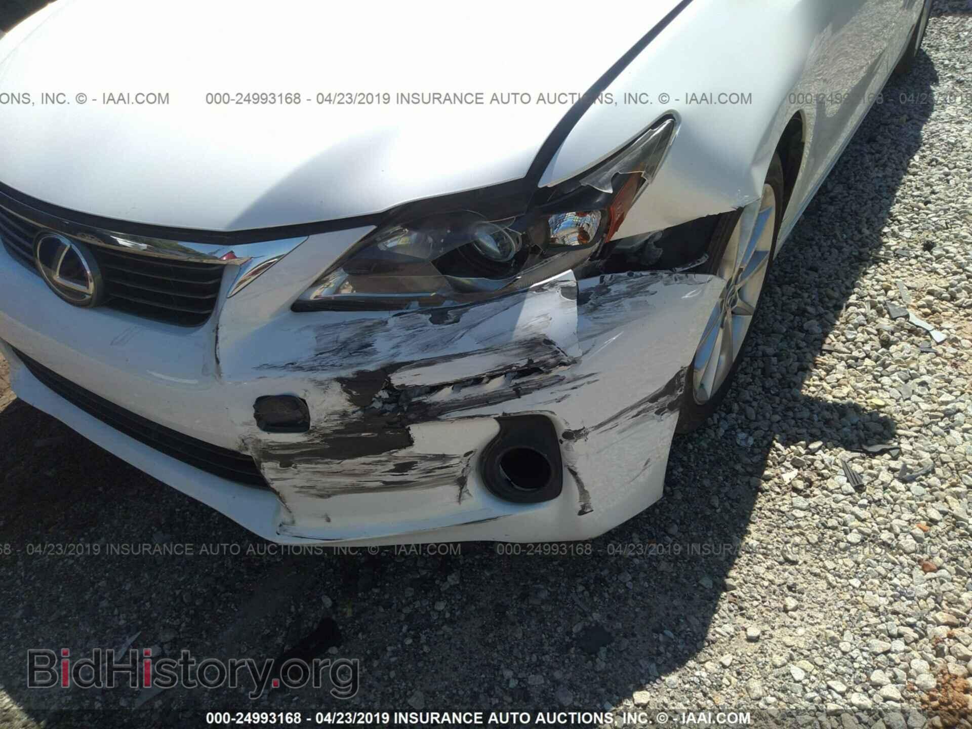 2012 LEXUS CT - VIN: JTHKD5BH8C2095931 - Фото 6