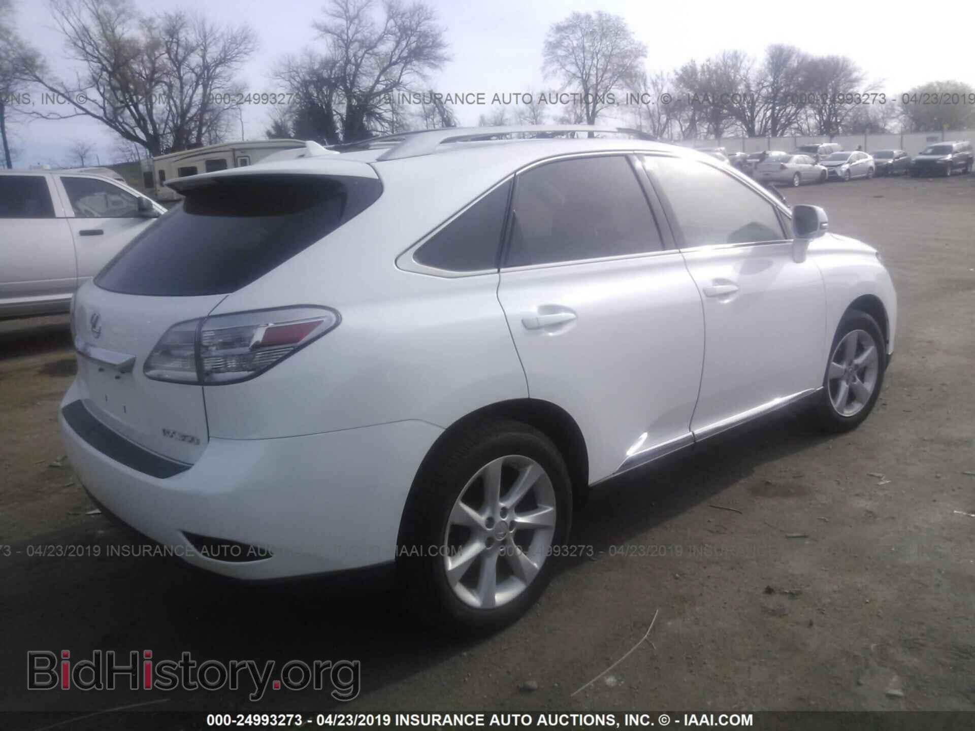 2011 LEXUS RX - VIN: 2T2ZK1BA0BC042833 - Фото 4
