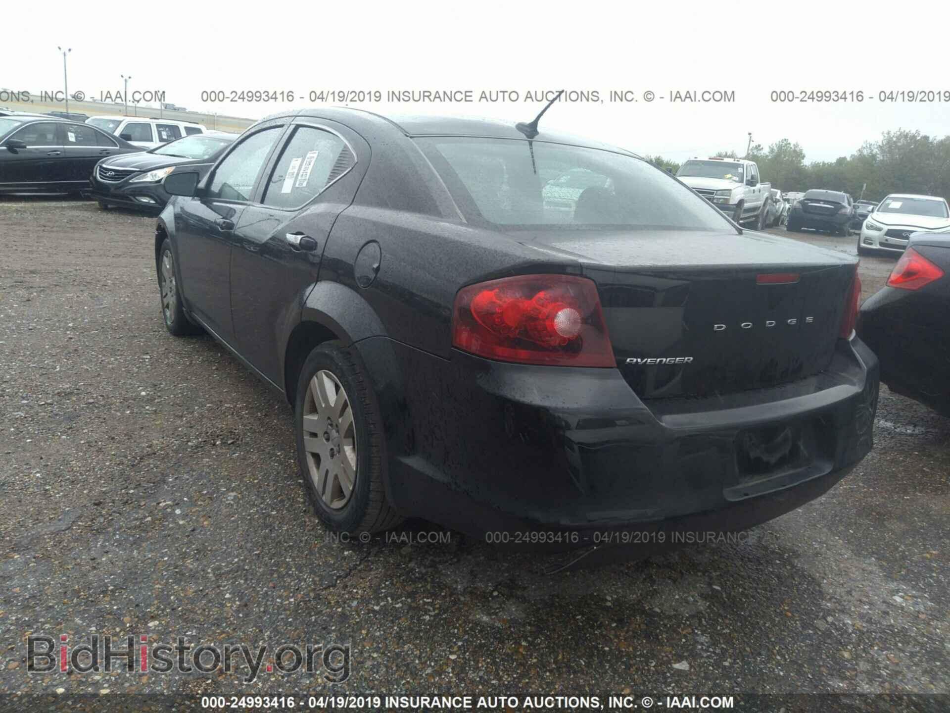 2014 DODGE AVENGER - VIN: 1C3CDZAB1EN189990 - Фото 3
