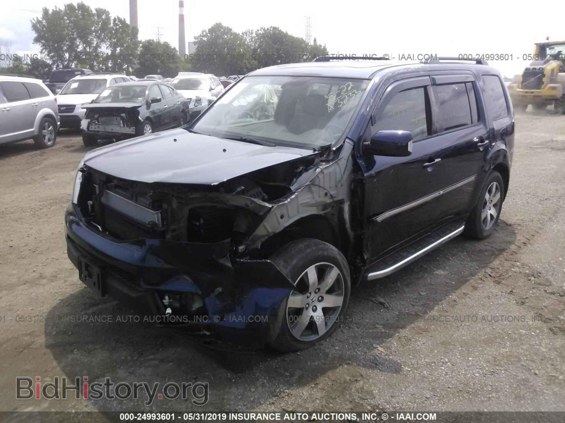 2013 HONDA PILOT - VIN: 5FNYF4H96DB040294 - Фото 2