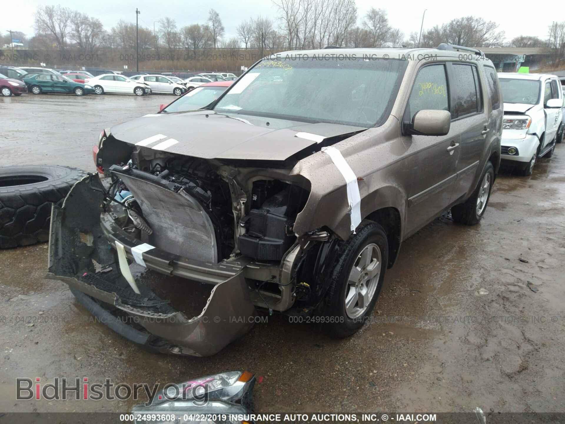 2011 HONDA PILOT - VIN: 5FNYF4H54BB102107 - Фото 2
