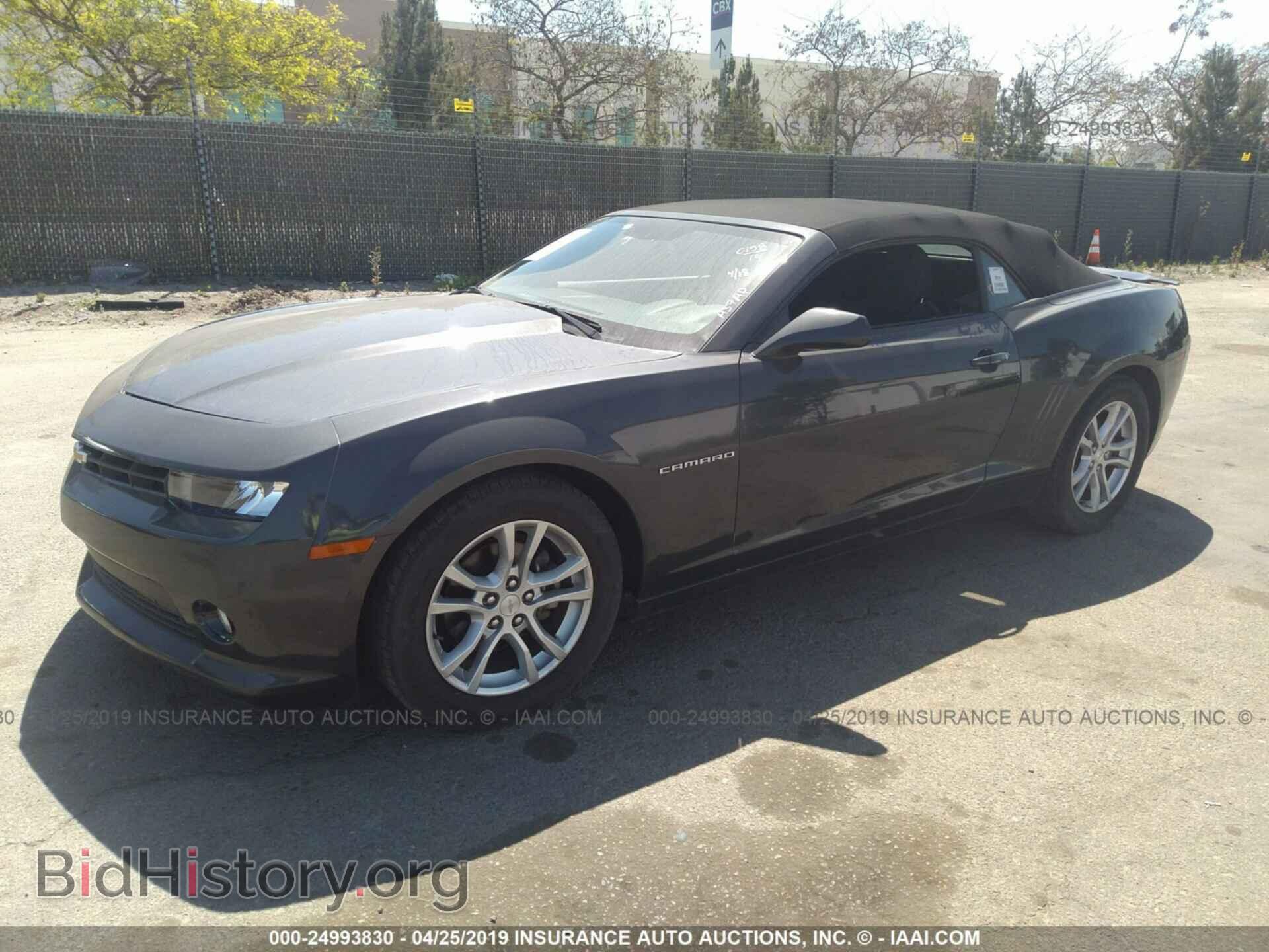 2014 CHEVROLET CAMARO - VIN: 2G1FB3D37E9269337 - Фото 2