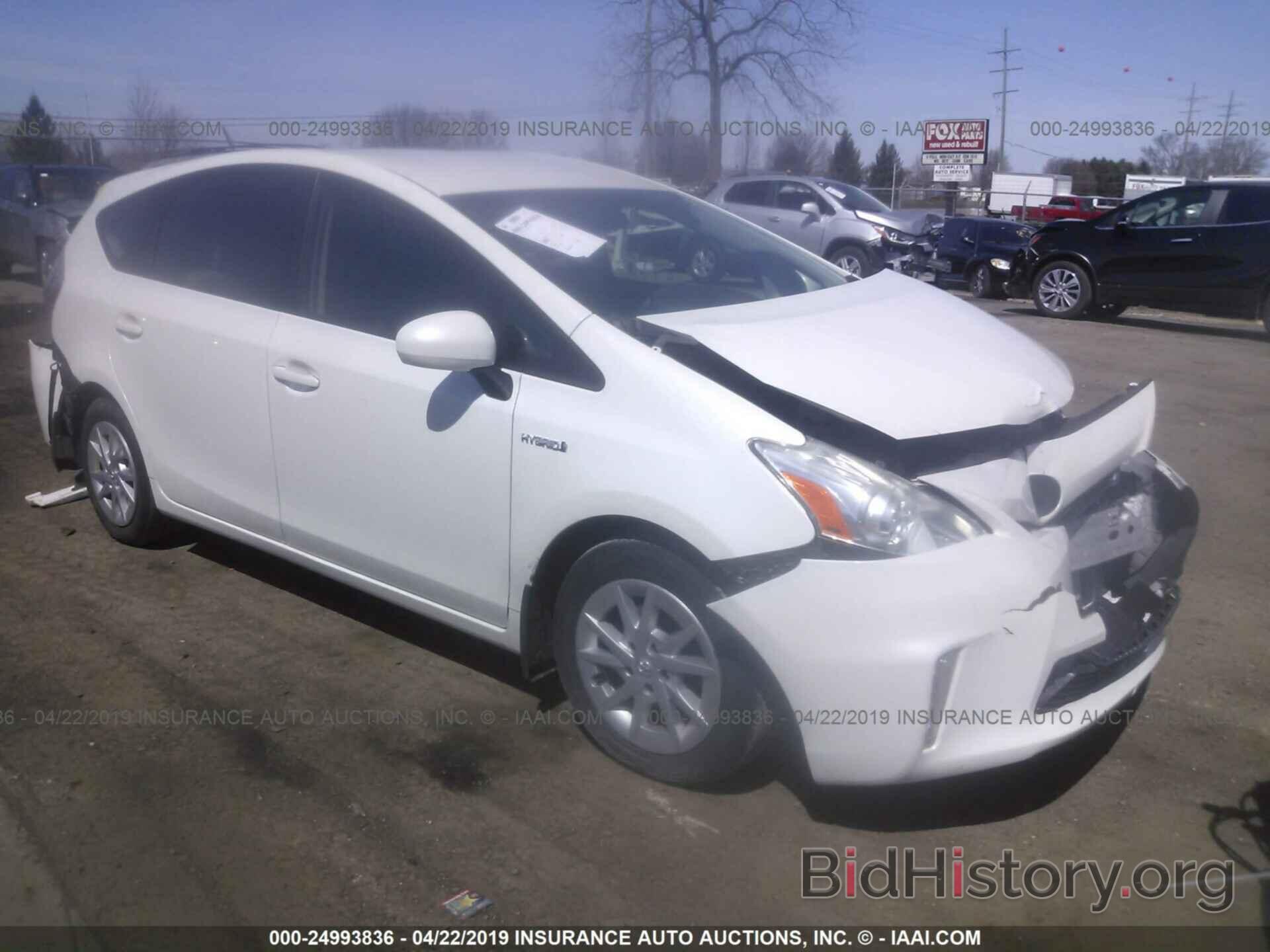 Photo JTDZN3EU3C3054014 - TOYOTA PRIUS V 2012