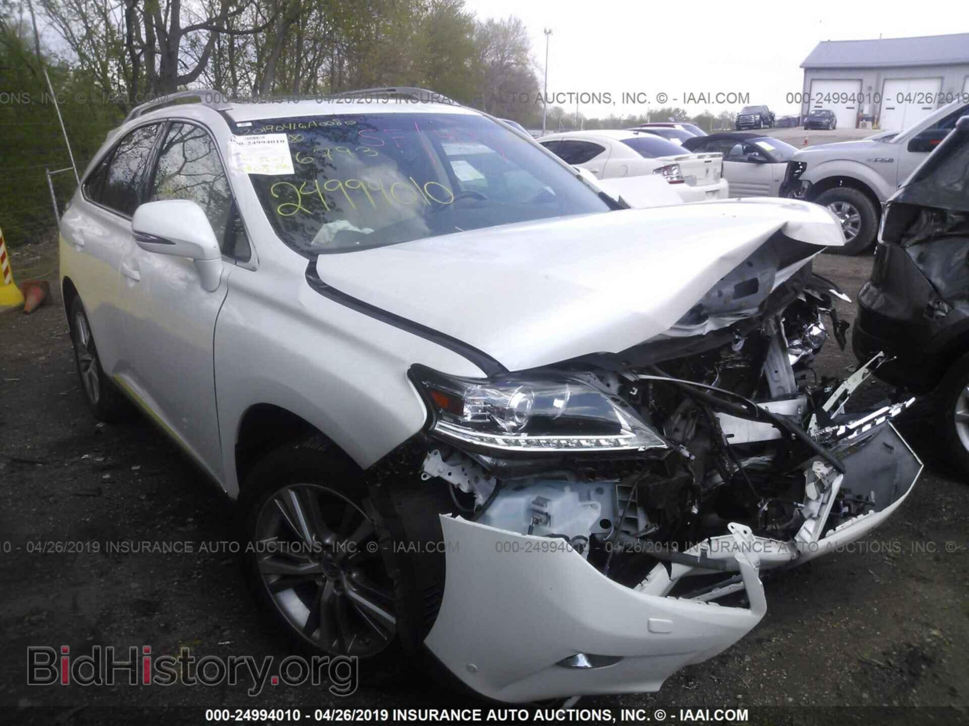 Photo JTJBK1BA9F2466793 - LEXUS RX 2015