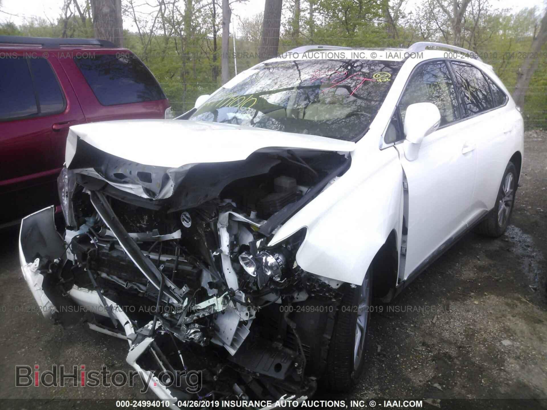 2015 LEXUS RX - VIN: JTJBK1BA9F2466793 - Фото 2
