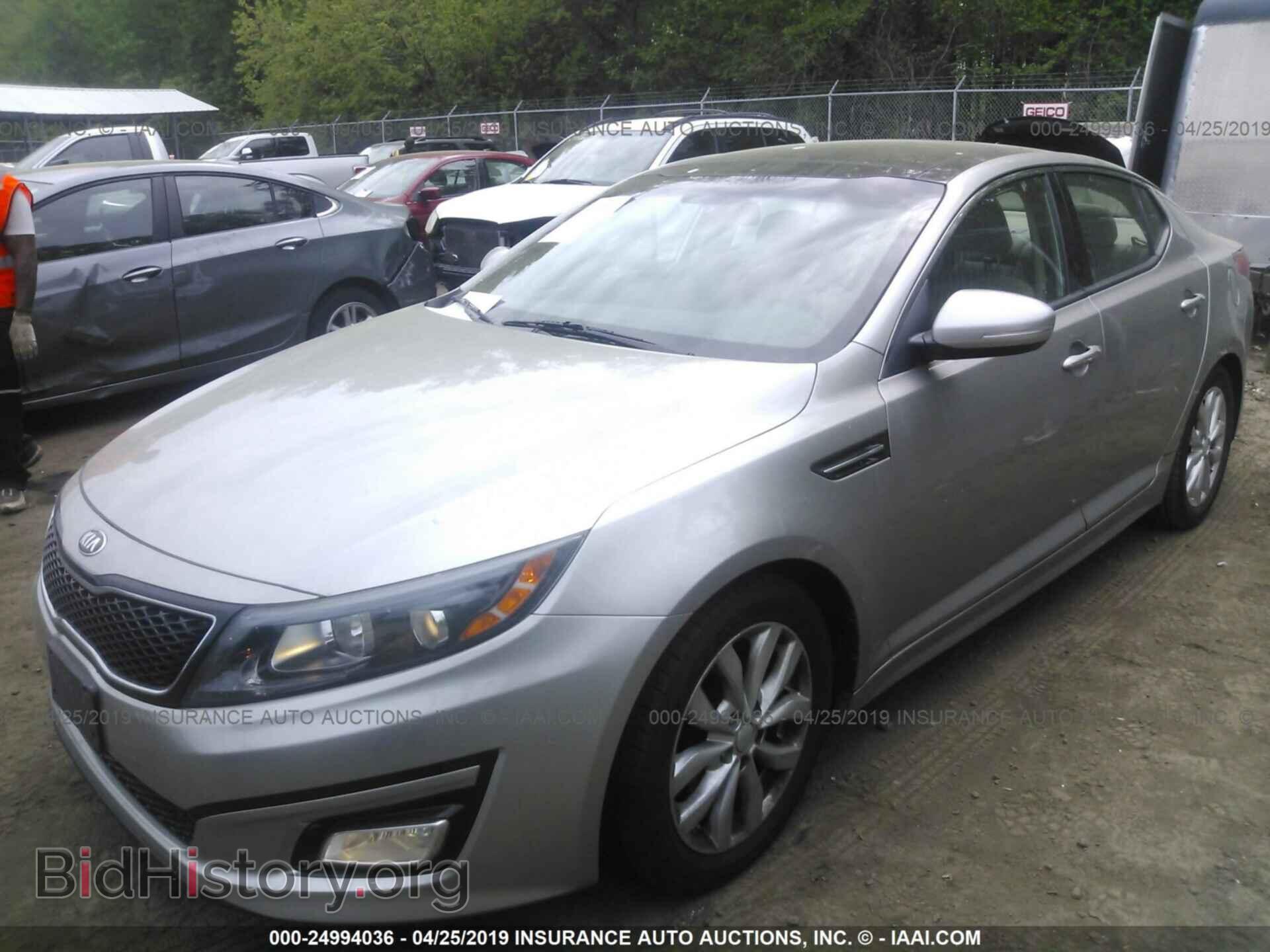 2015 KIA OPTIMA - VIN: 5XXGN4A70FG359181 - Фото 2