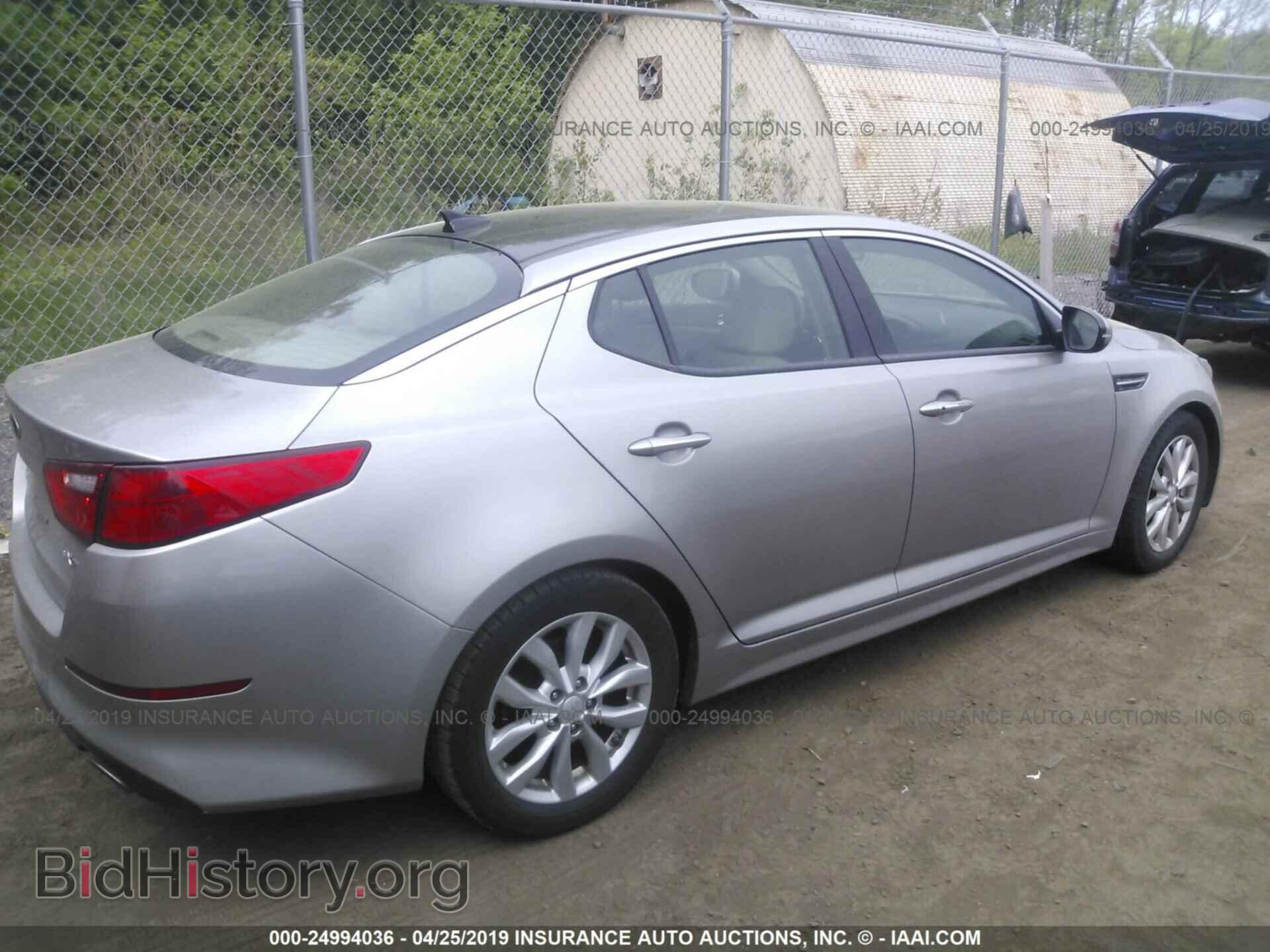 2015 KIA OPTIMA - VIN: 5XXGN4A70FG359181 - Фото 4