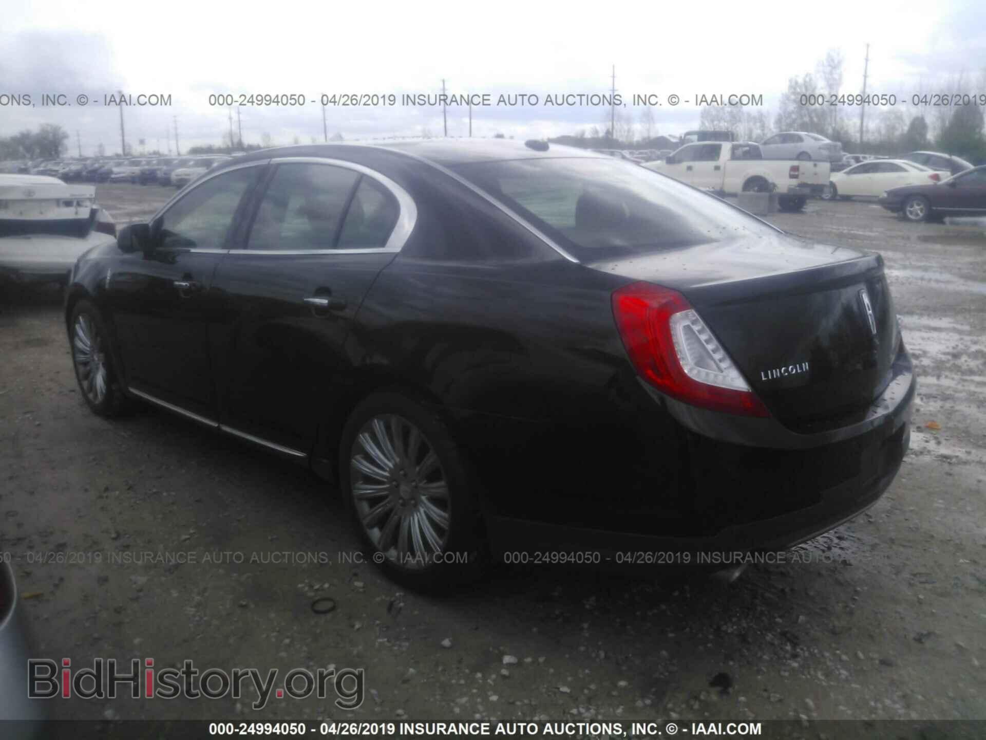 2013 LINCOLN MKS - VIN: 1LNHL9EK1DG613620 - Фото 3