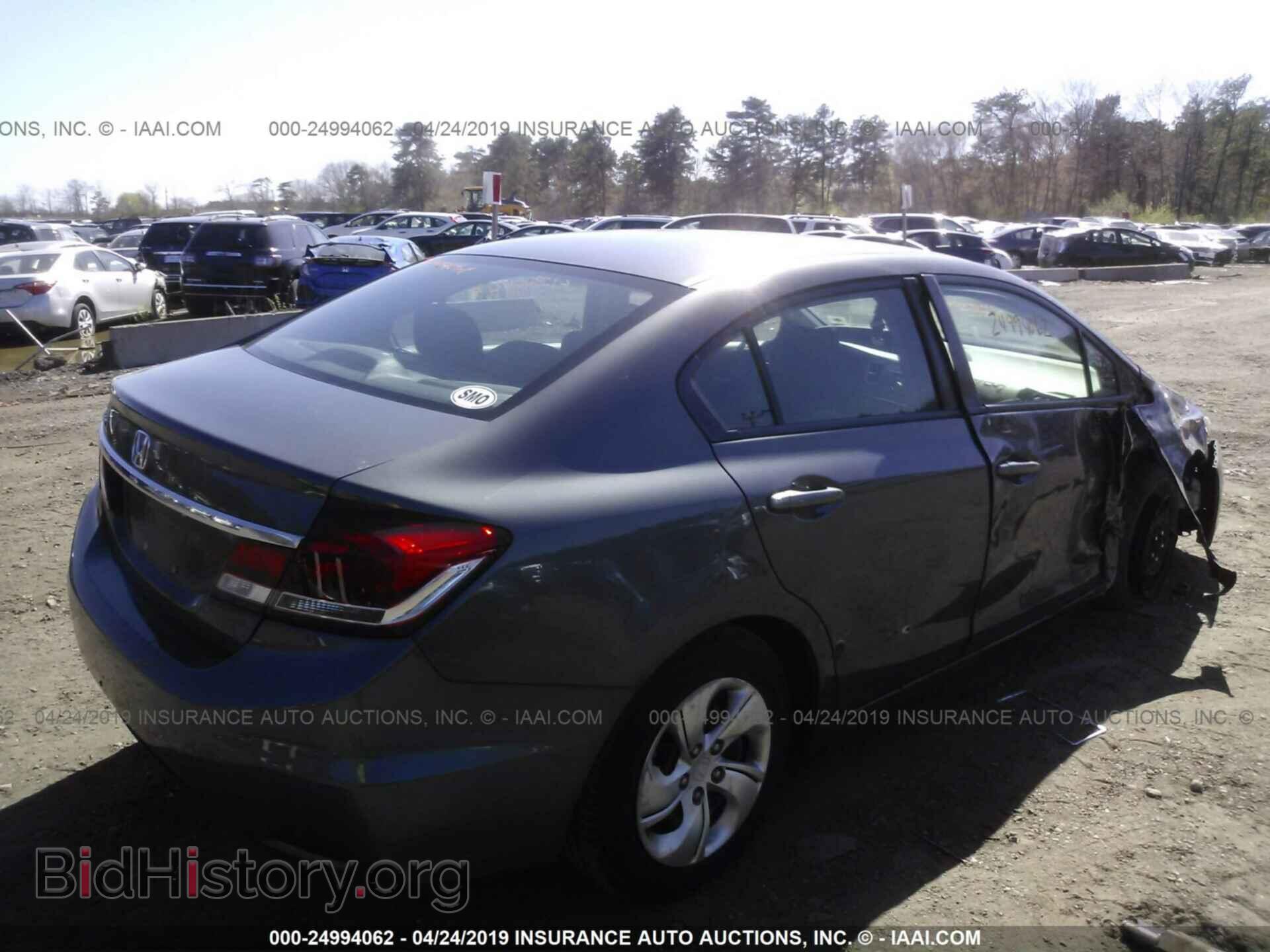 2013 HONDA CIVIC - VIN: 2HGFB2F58DH572584 - Фото 4