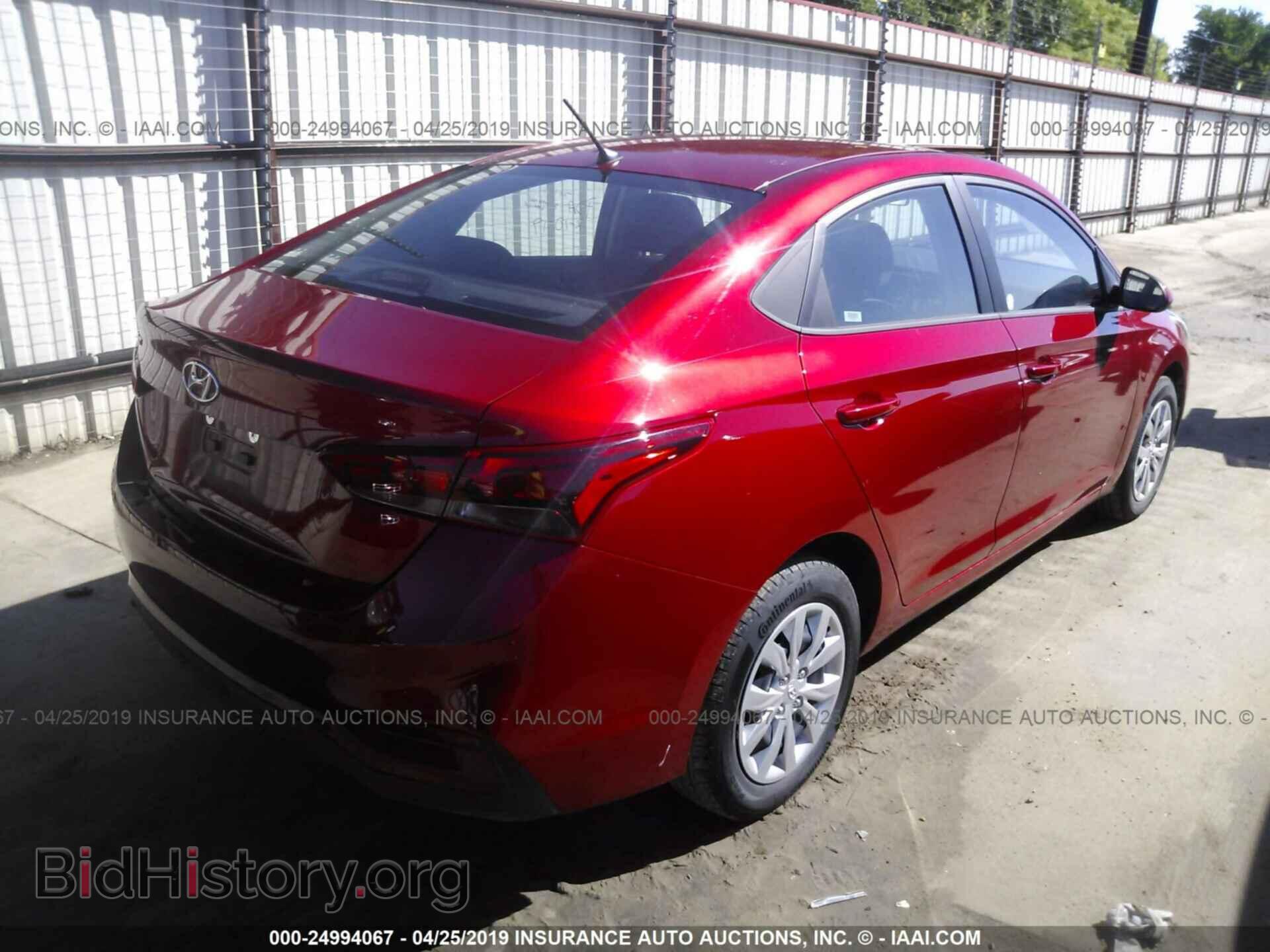 2019 HYUNDAI ACCENT - VIN: 3KPC24A31KE060242 - Фото 4
