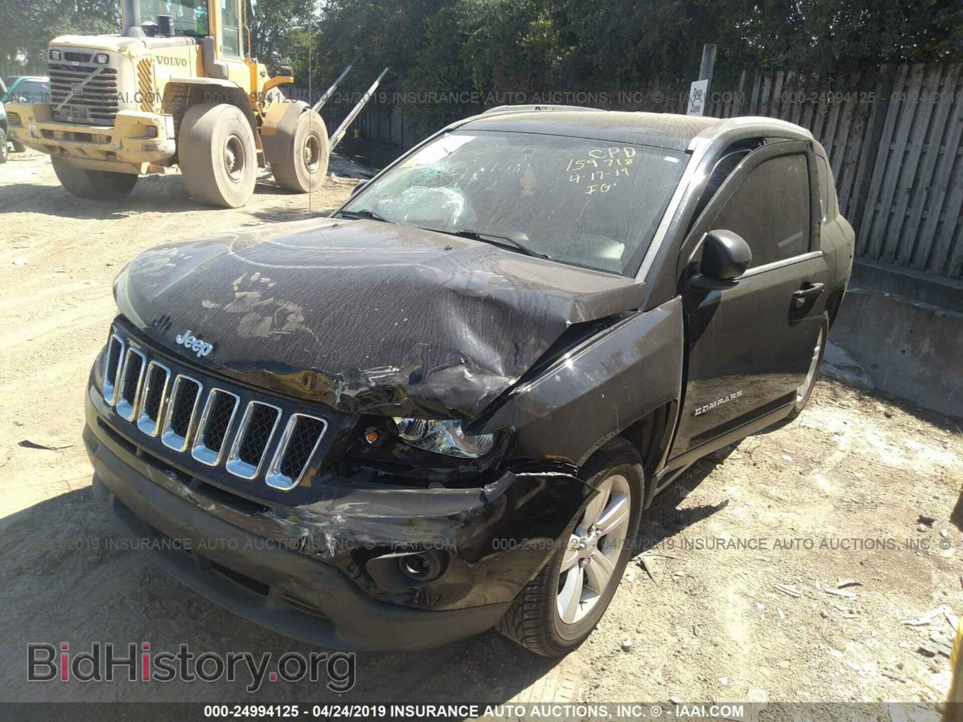 2015 JEEP COMPASS - VIN: 1C4NJCBB0FD420331 - Фото 2