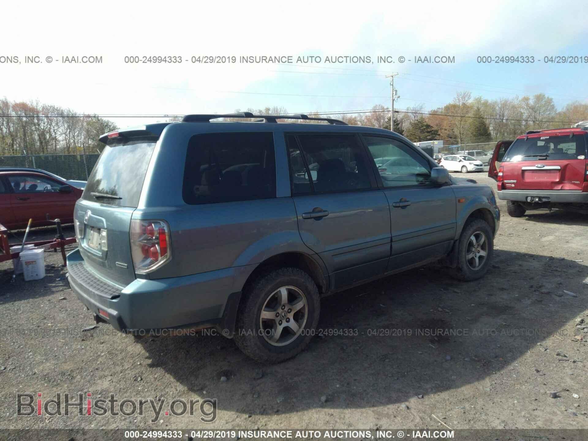 2006 HONDA PILOT - VIN: 5FNYF18426B023787 - Фото 4