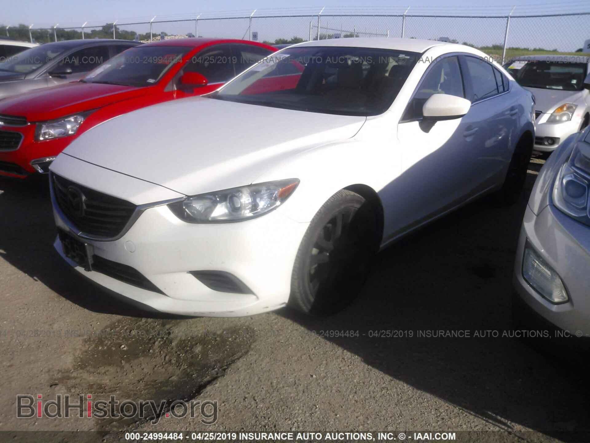 2014 MAZDA 6 - VIN: JM1GJ1T57E1105418 - Фото 2