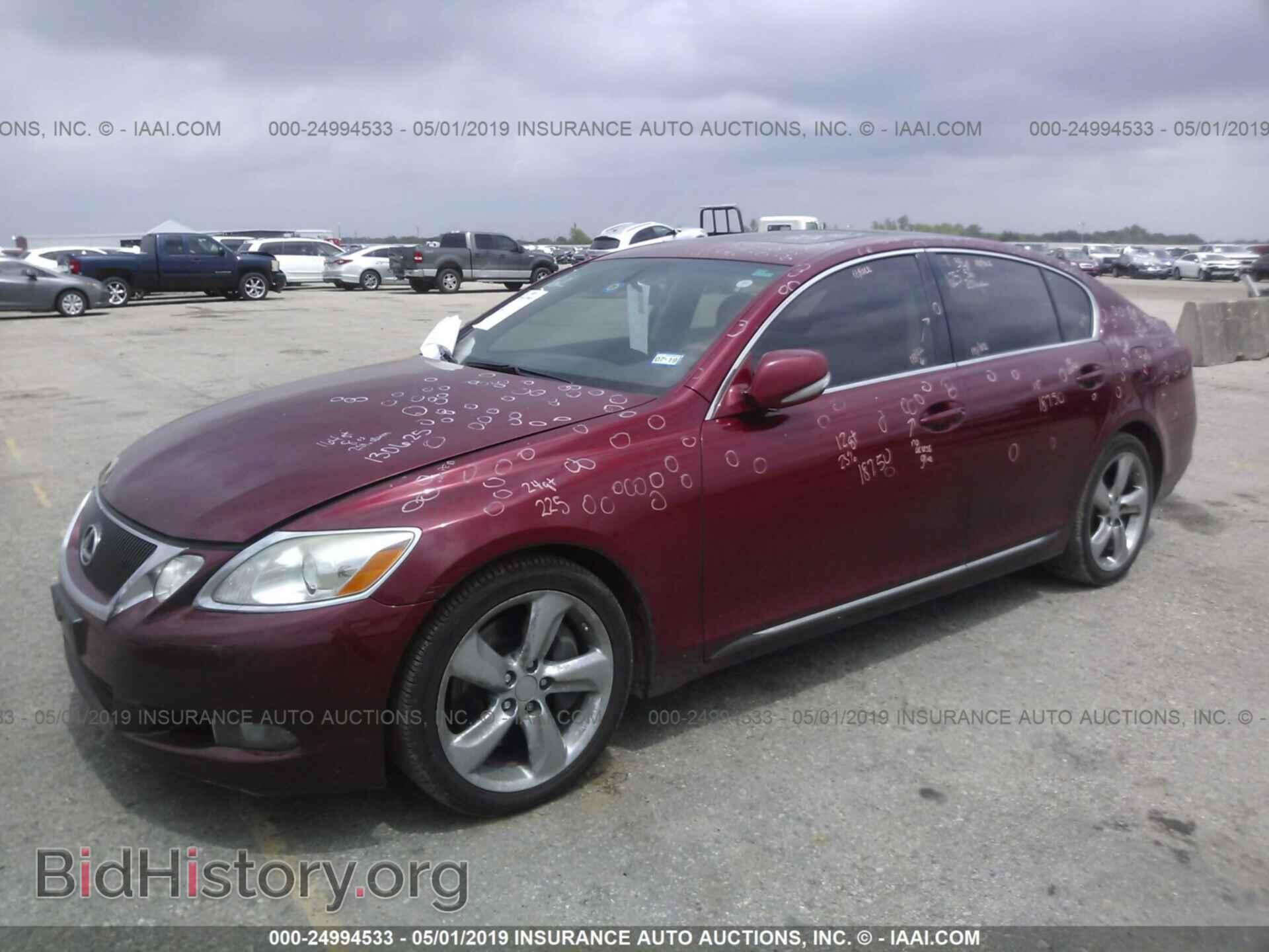 2010 LEXUS GS - VIN: JTHBE1KS8A0049204 - Фото 2