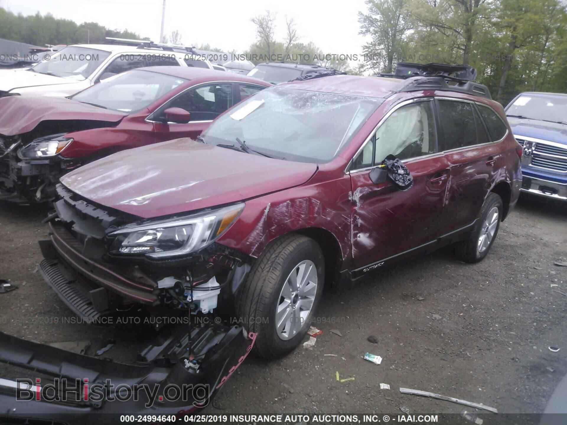 2019 SUBARU OUTBACK - VIN: 4S4BSAFC8K3343128 - Фото 2