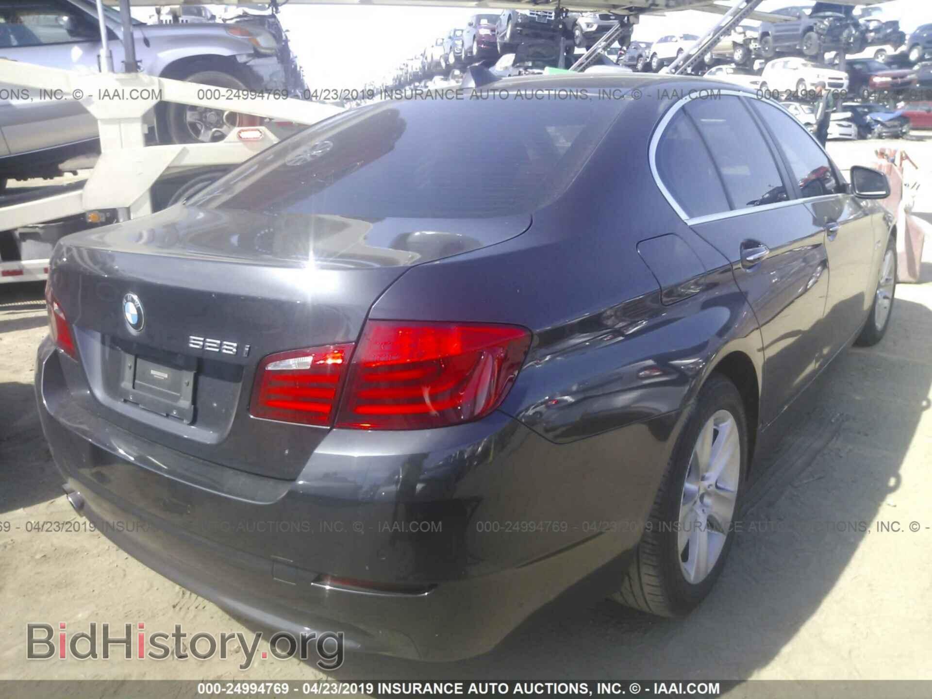 2013 BMW 528 - VIN: WBAXG5C50DD230289 - Фото 4