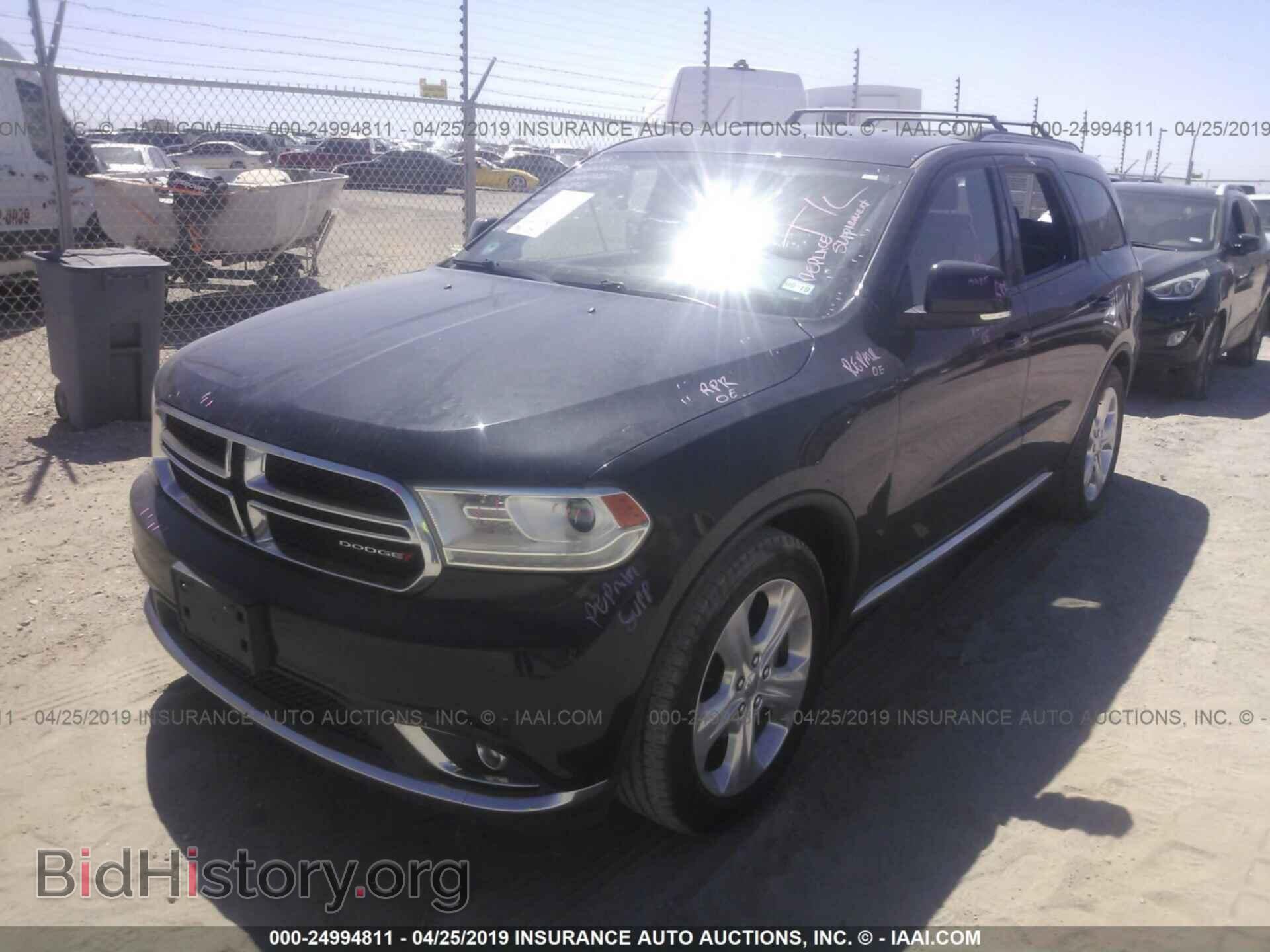 2014 DODGE DURANGO - VIN: 1C4SDHDT8EC344472 - Фото 2