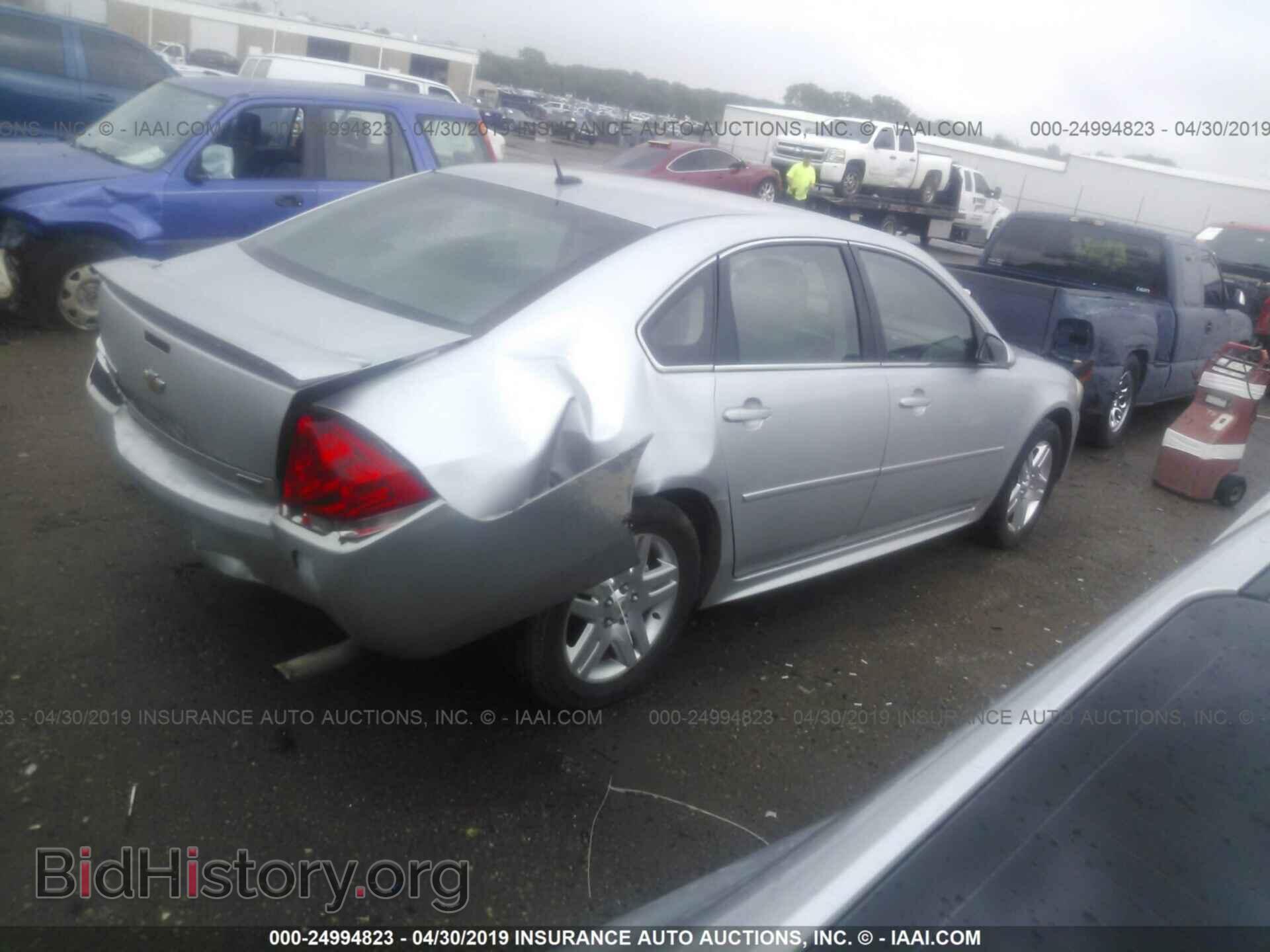 2012 CHEVROLET IMPALA - VIN: 2G1WB5E35C1116252 - Photo 4