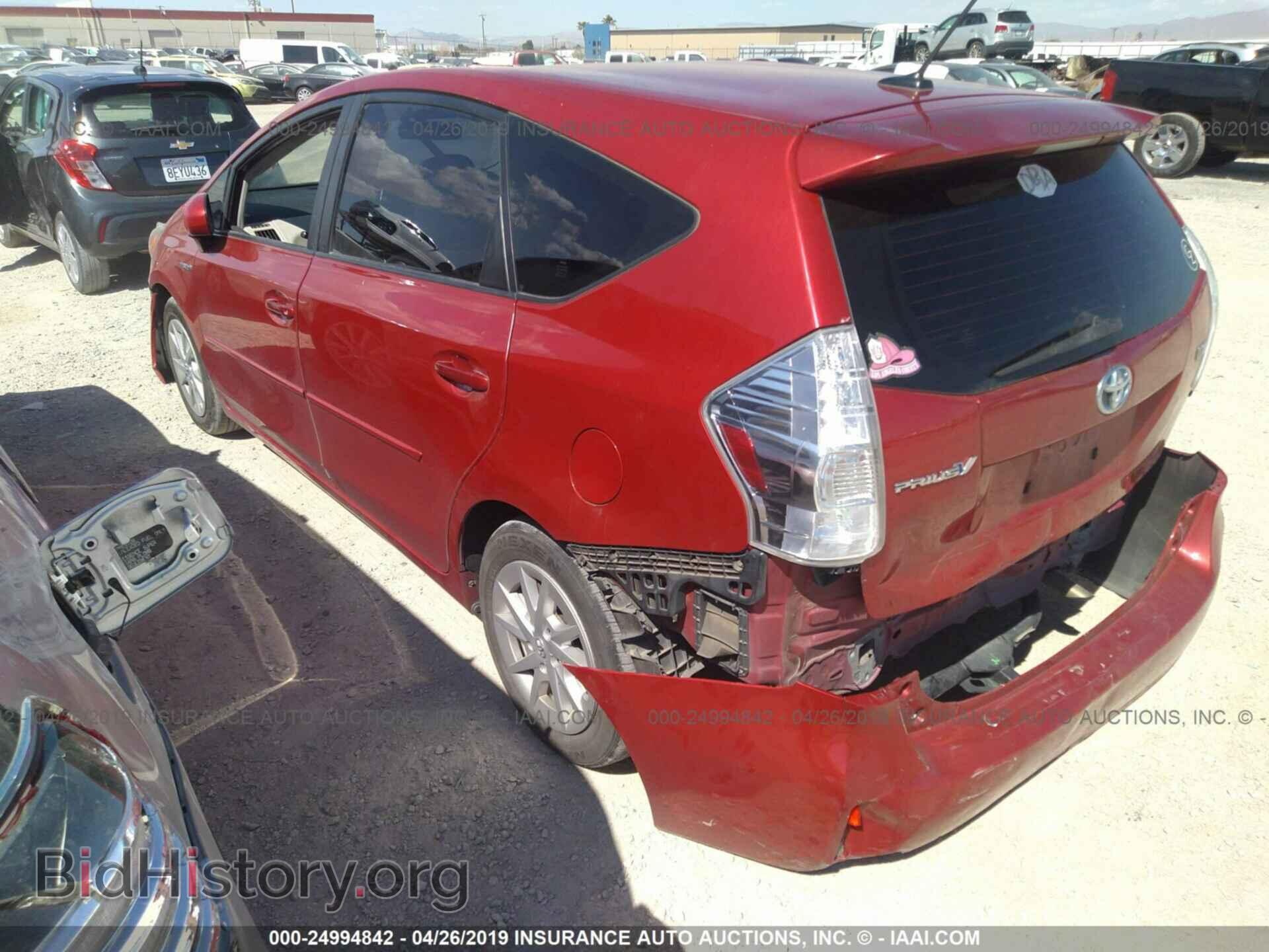 2012 TOYOTA PRIUS V - VIN: JTDZN3EU3C3141069 - Фото 3