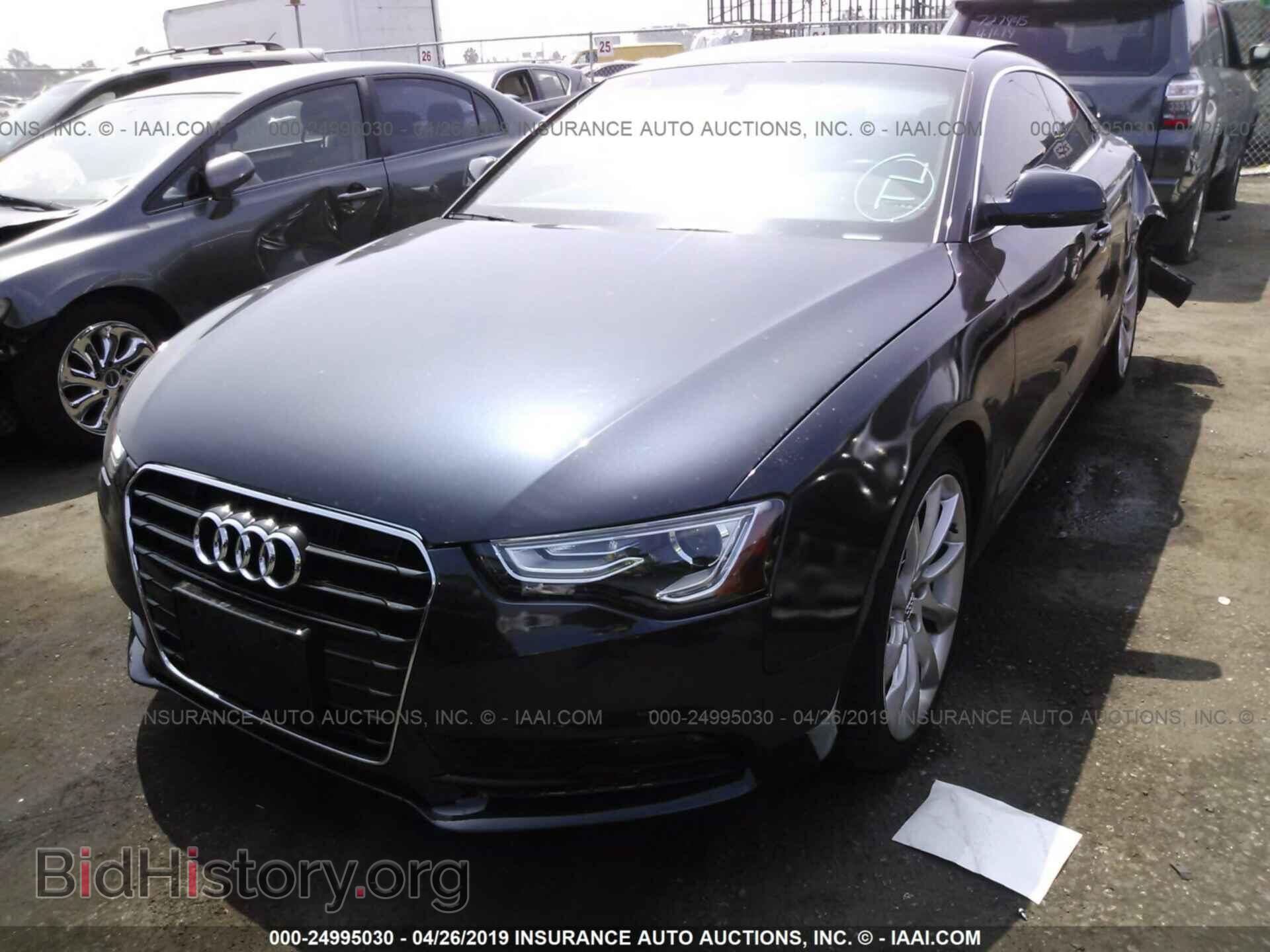2013 AUDI A5 - VIN: WAULFAFR4DA002788 - Фото 2