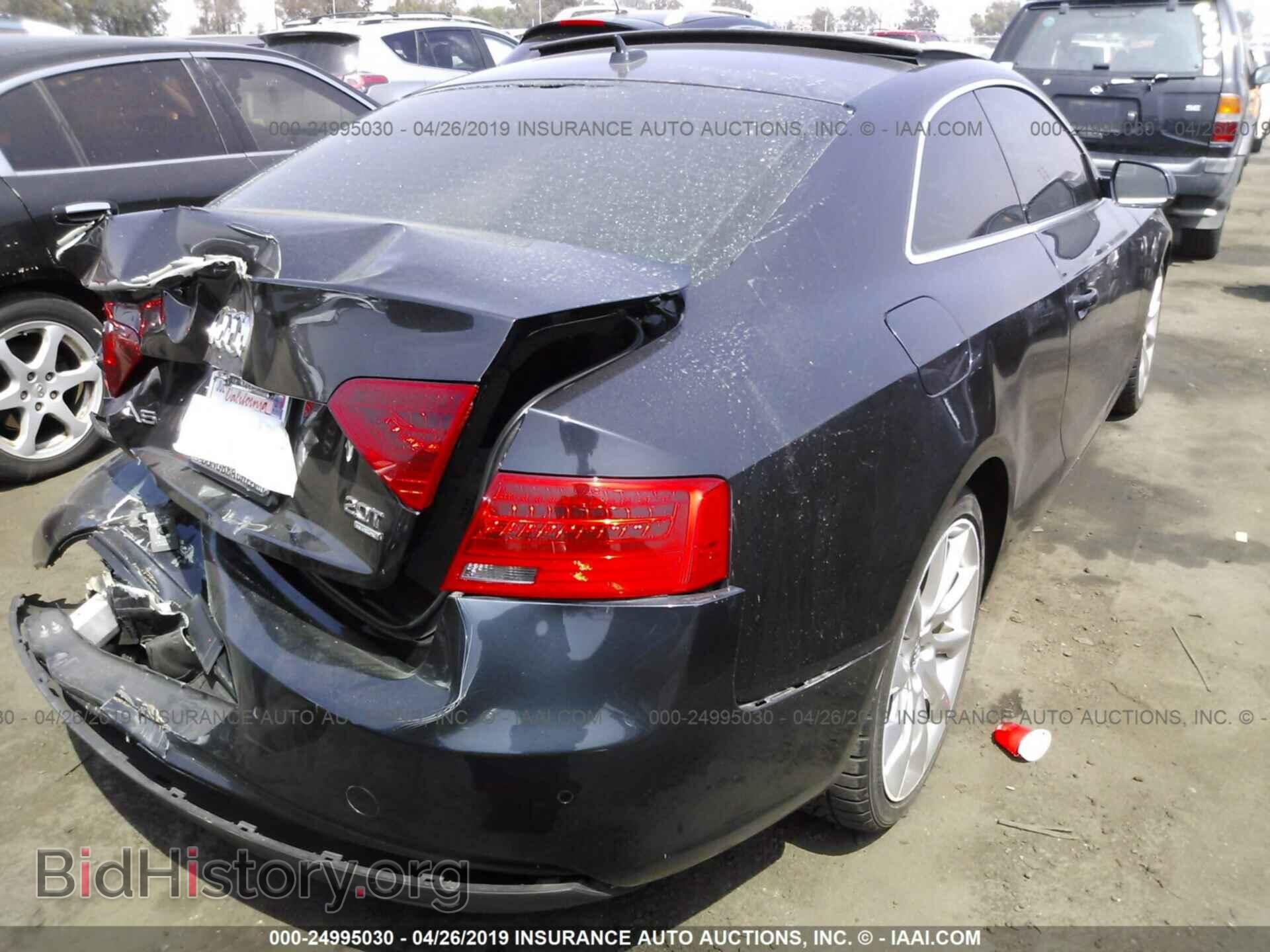 2013 AUDI A5 - VIN: WAULFAFR4DA002788 - Фото 4
