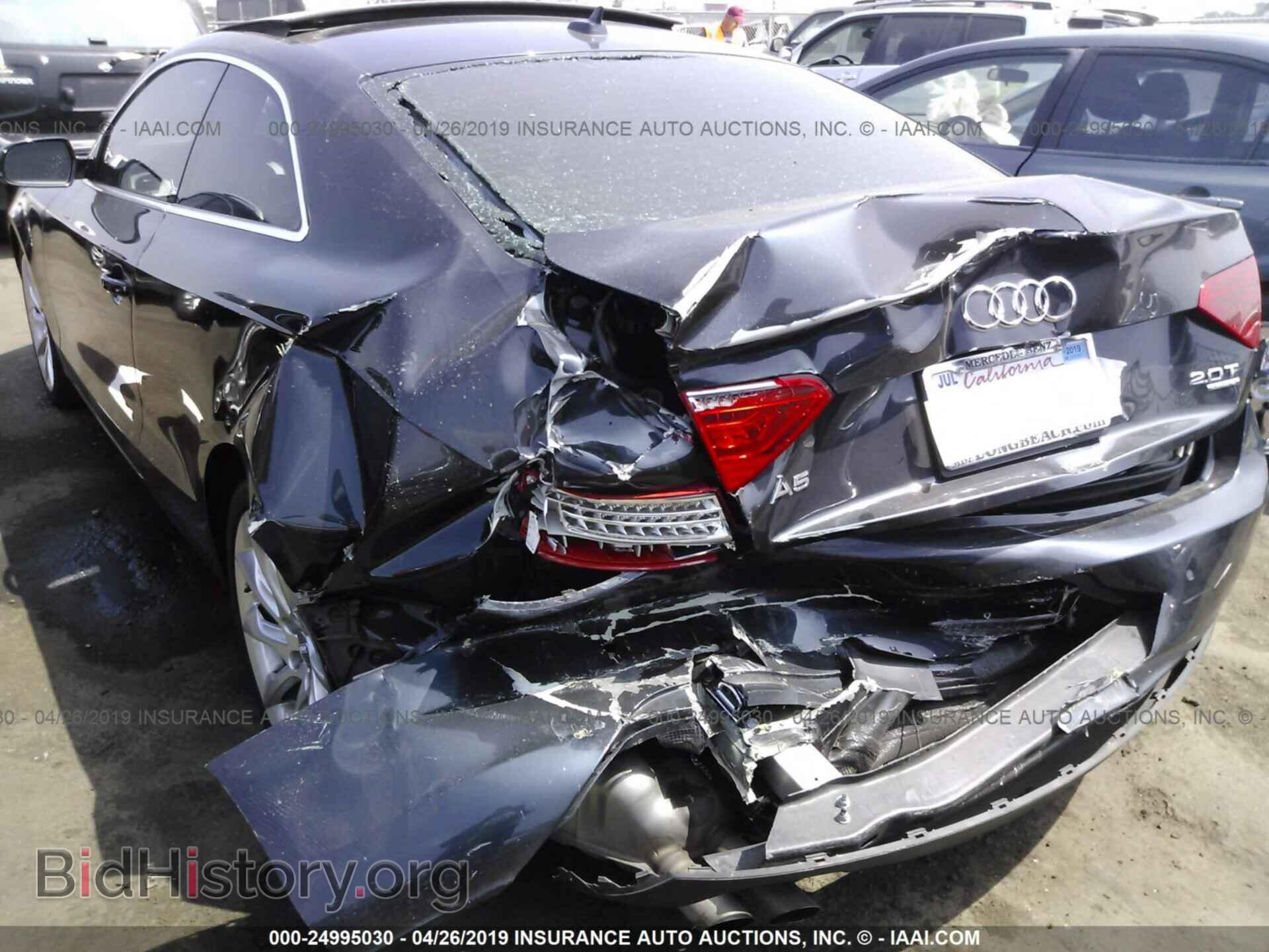 2013 AUDI A5 - VIN: WAULFAFR4DA002788 - Фото 6