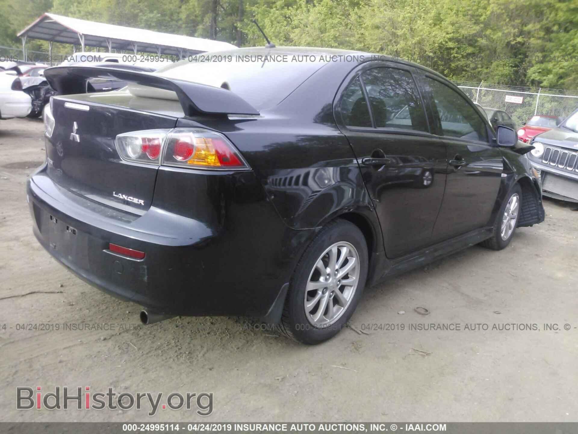 2012 MITSUBISHI LANCER - VIN: JA32V2FW7CU021487 - Фото 4