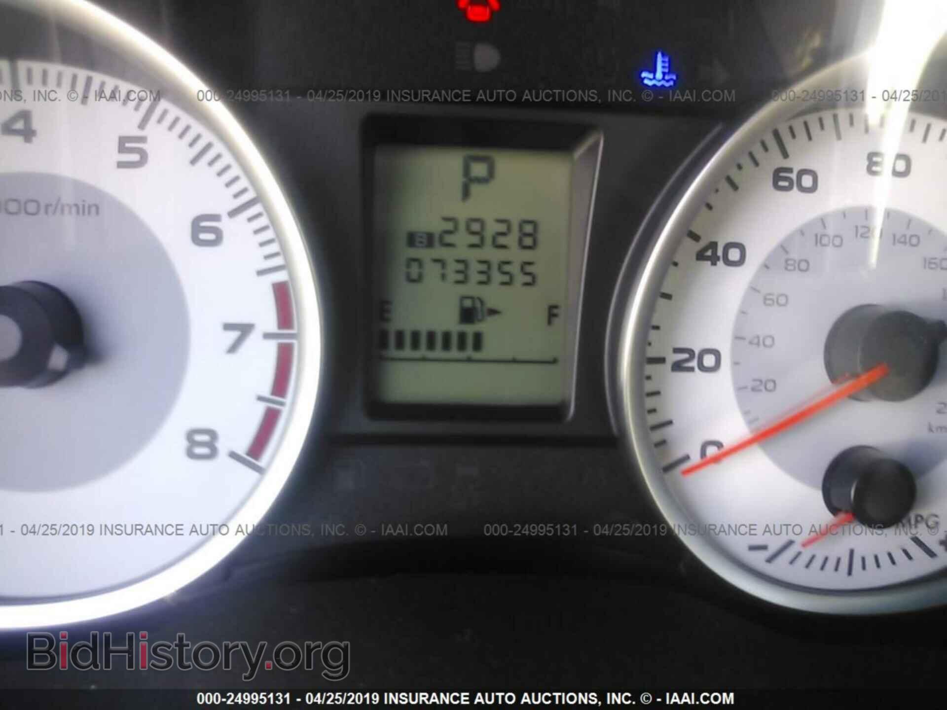 2012 SUBARU IMPREZA - VIN: JF1GPAC67CH234437 - Фото 7