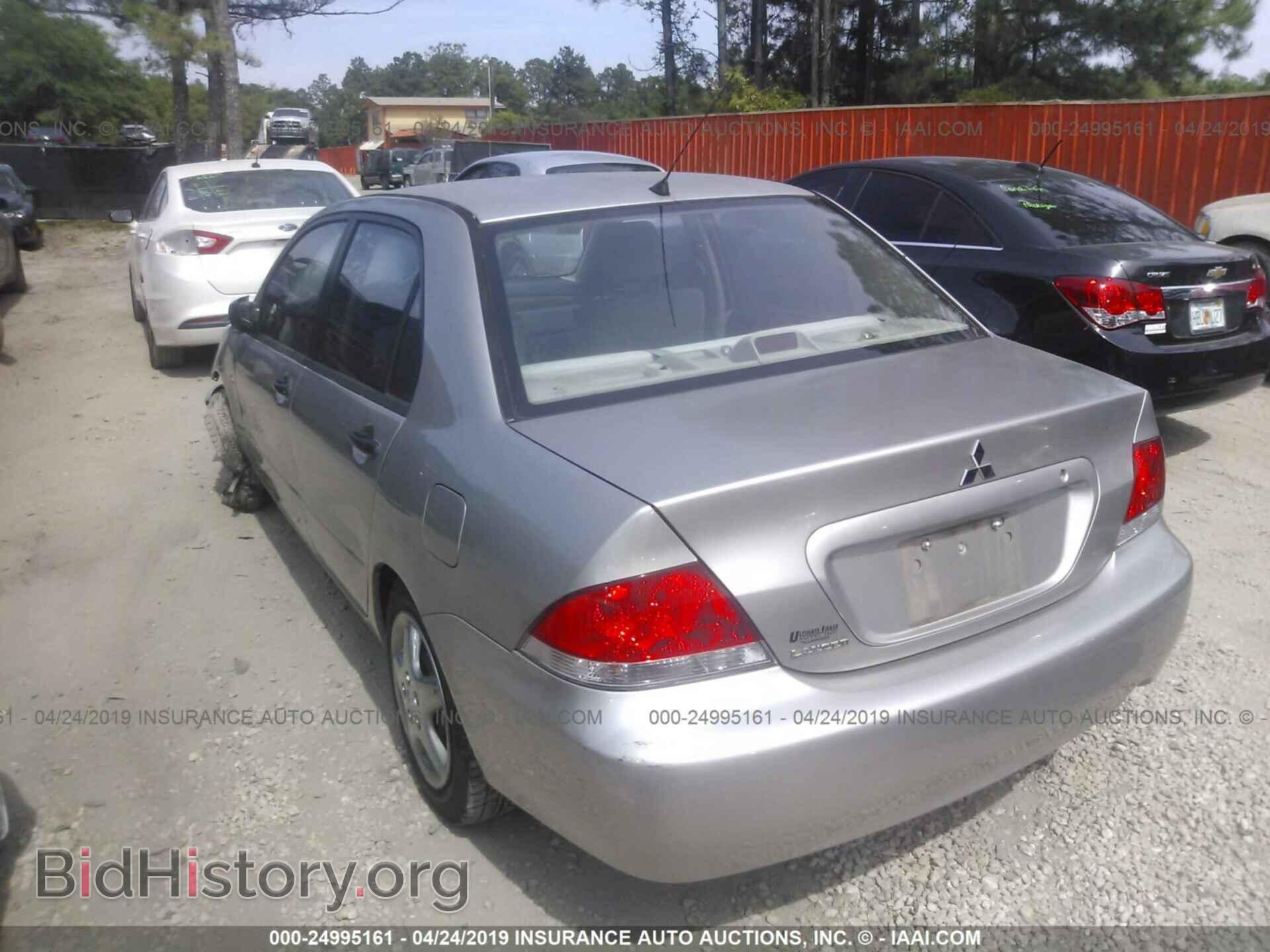 2006 MITSUBISHI LANCER - VIN: JA3AJ26E96U014835 - Фото 3
