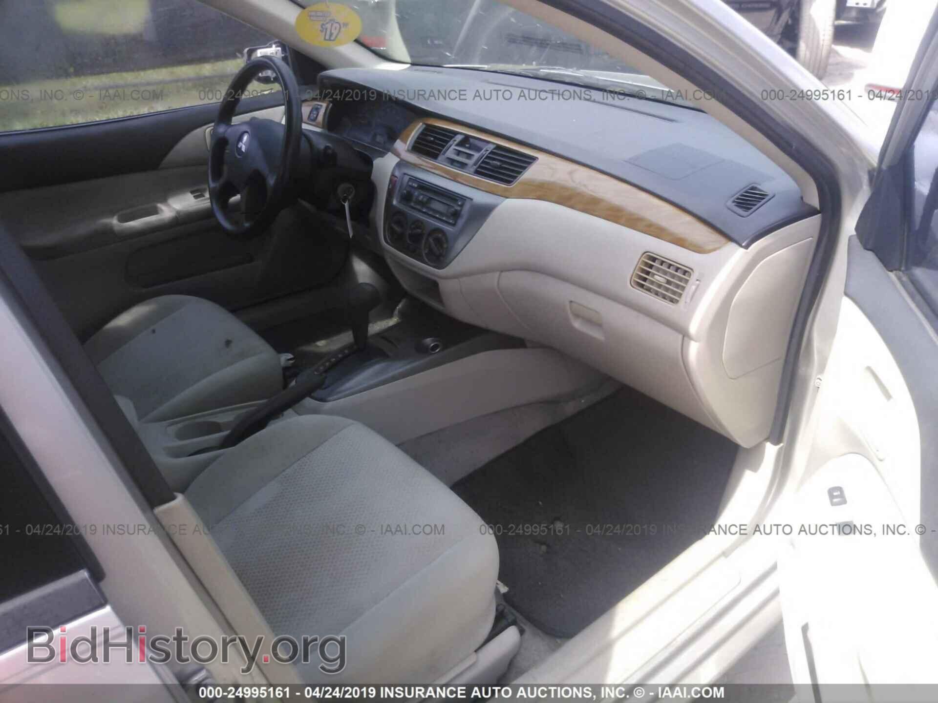 2006 MITSUBISHI LANCER - VIN: JA3AJ26E96U014835 - Фото 5