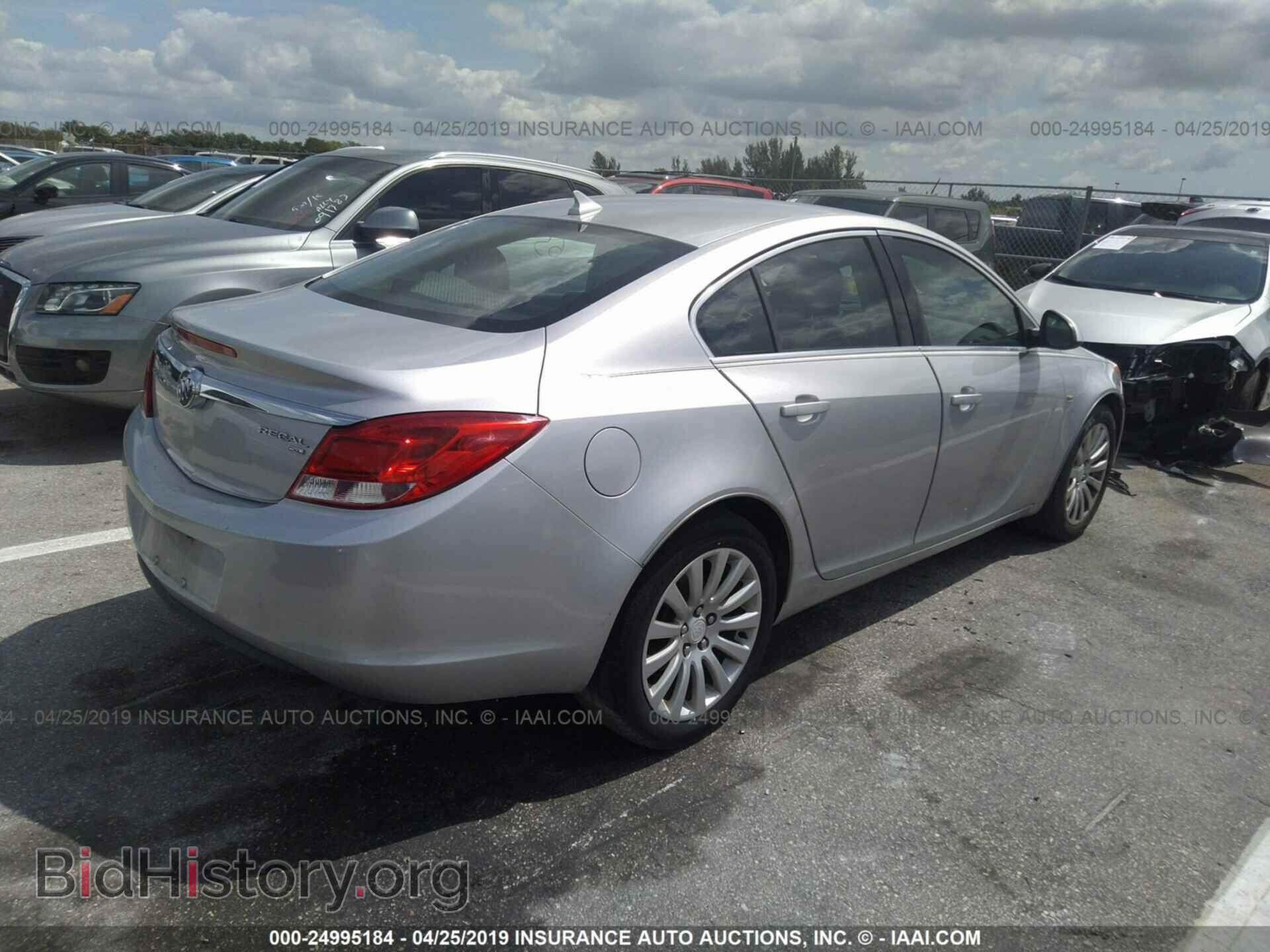 2011 BUICK REGAL - VIN: 2G4GN5EC2B9181607 - Фото 4