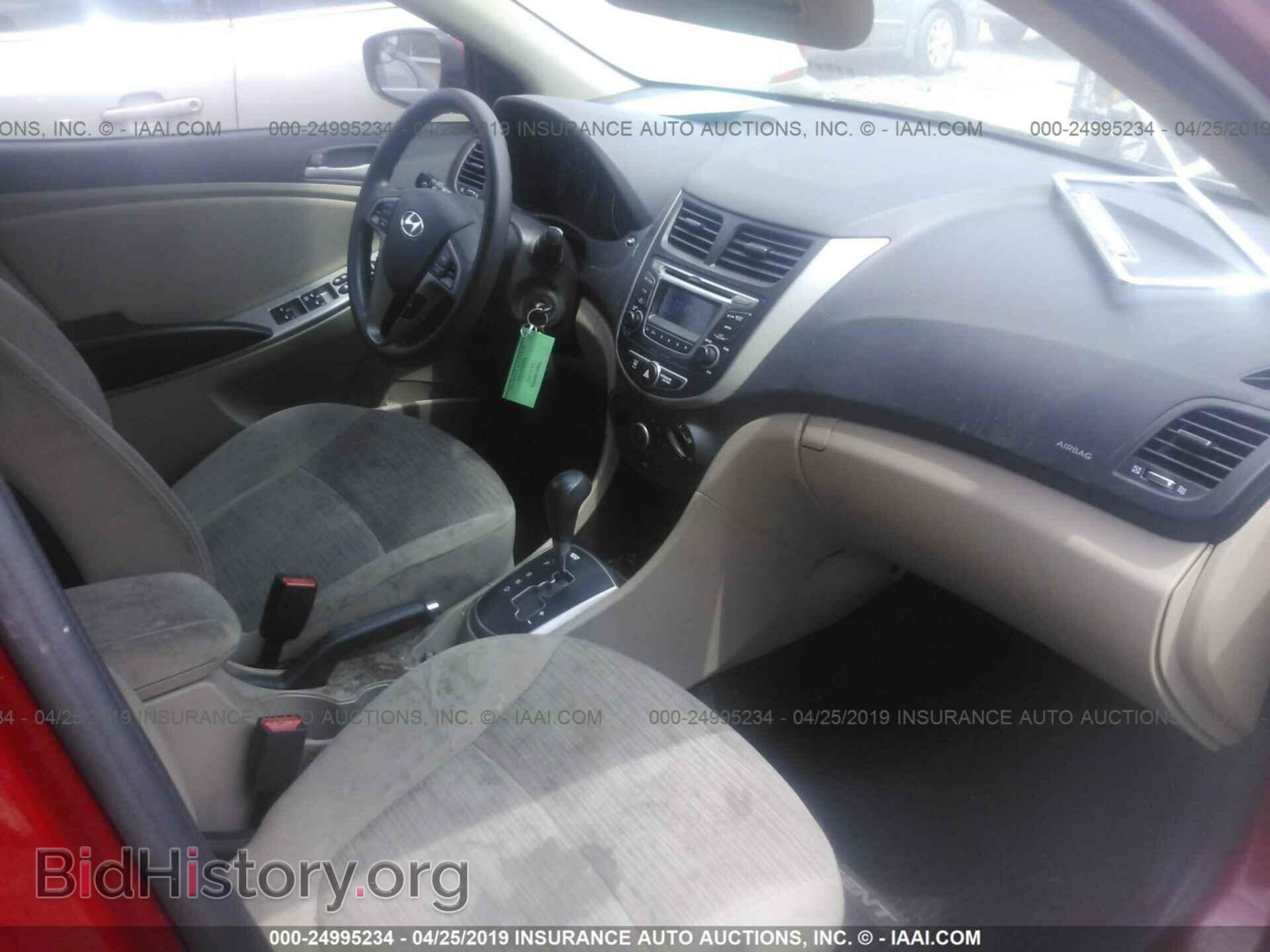 2016 HYUNDAI ACCENT - VIN: KMHCT4AE7GU946441 - Фото 5