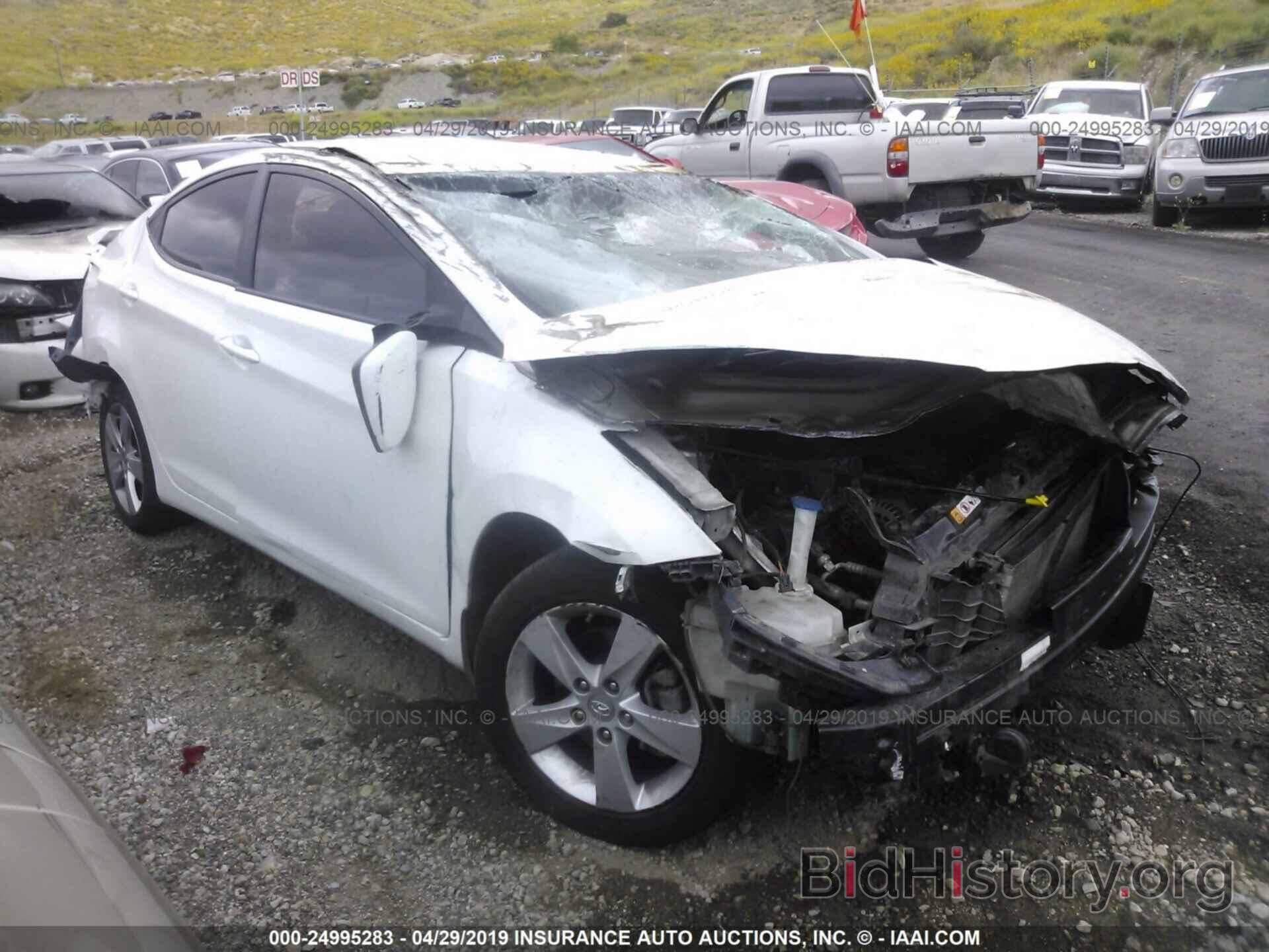 Photo 5NPDH4AE7DH425638 - HYUNDAI ELANTRA 2013