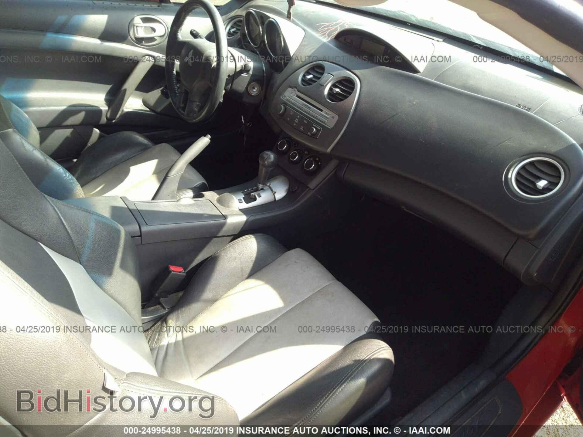 2006 MITSUBISHI ECLIPSE - VIN: 4A3AK24F66E013725 - Фото 5