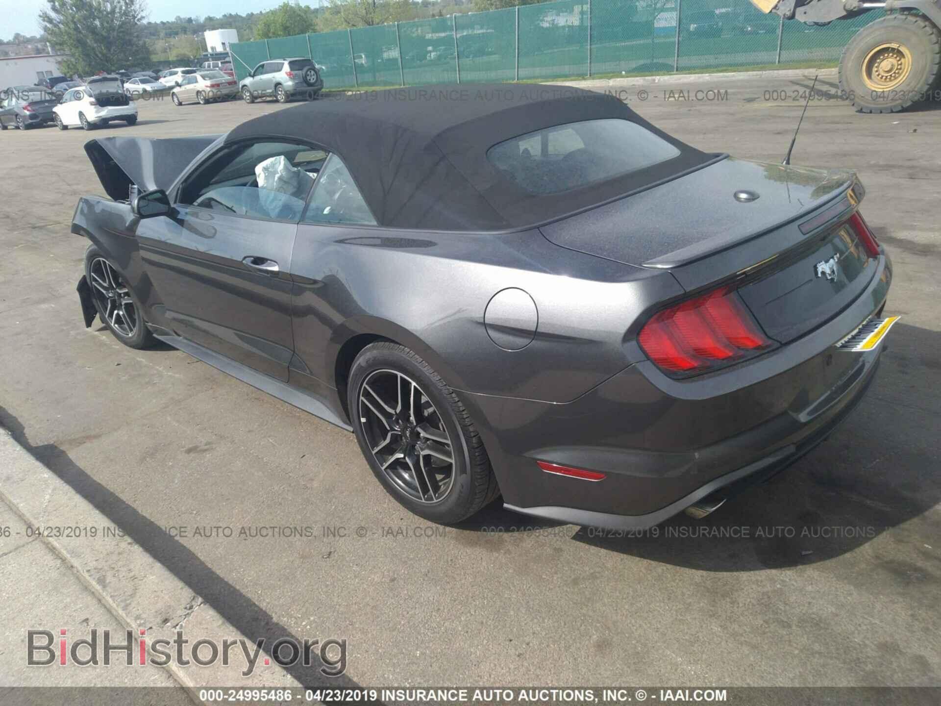 2018 FORD MUSTANG - VIN: 1FATP8UH9J5111261 - Фото 3