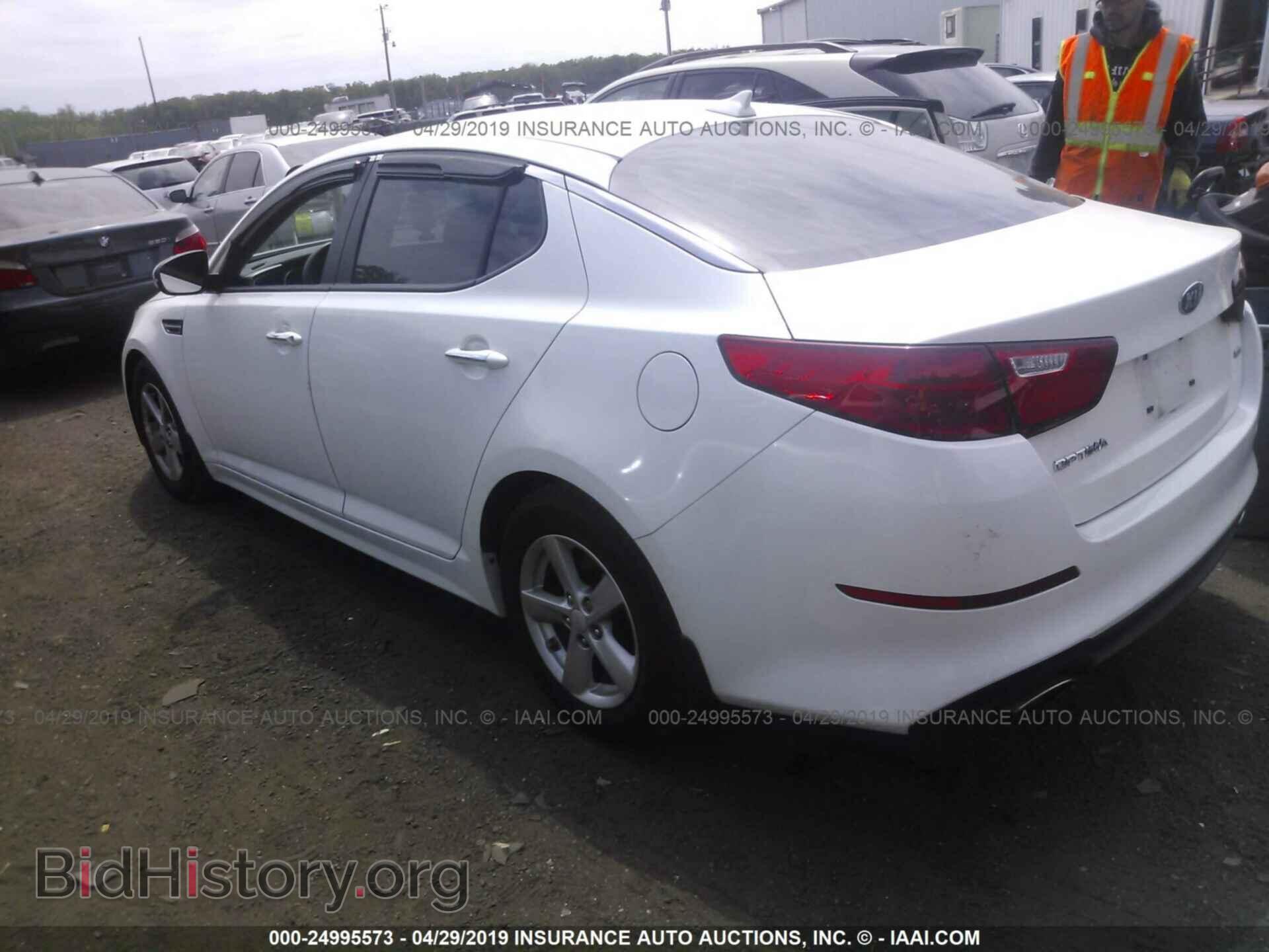 2015 KIA OPTIMA - VIN: KNAGM4A78F5660821 - Photo 3