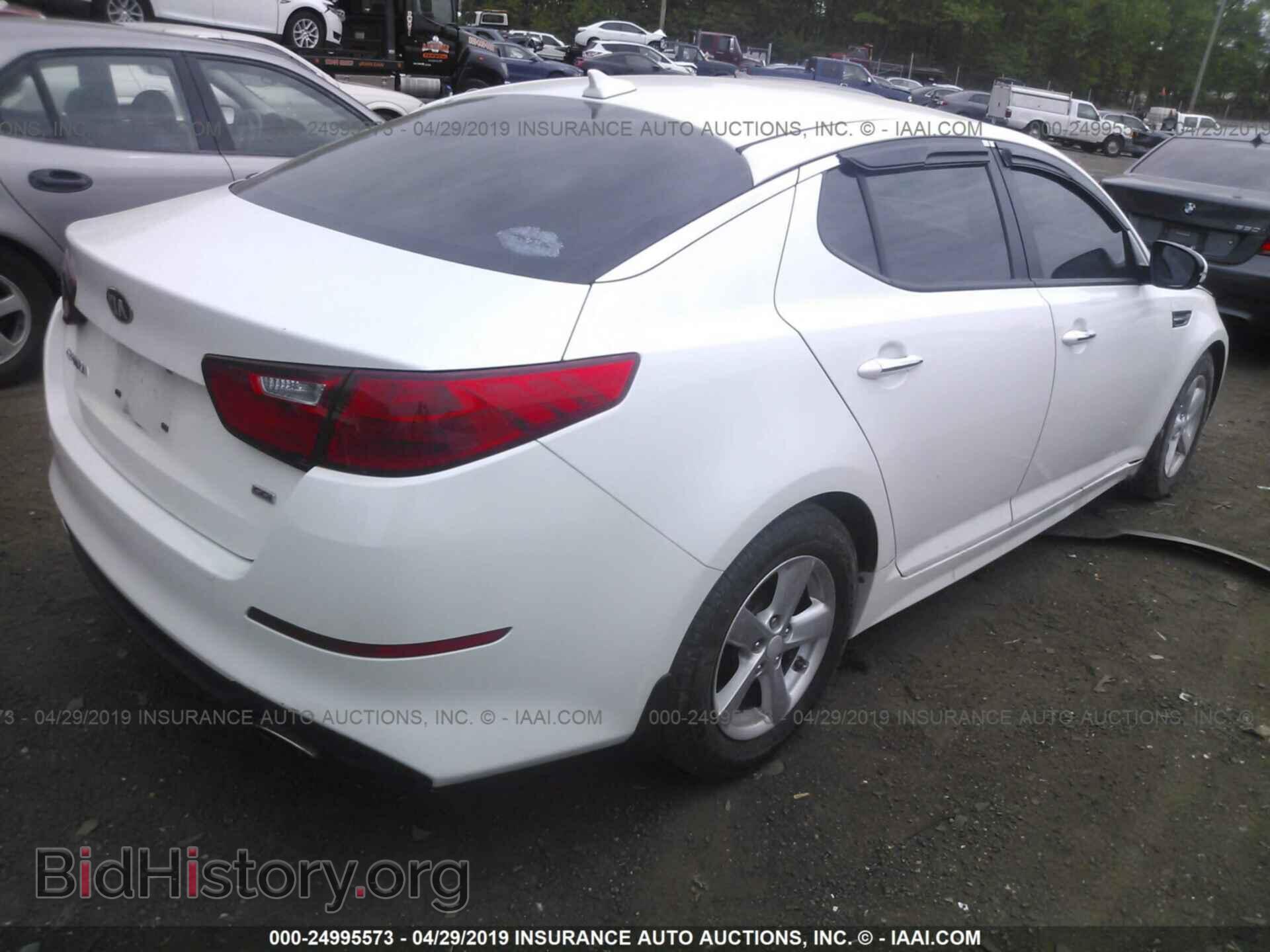 2015 KIA OPTIMA - VIN: KNAGM4A78F5660821 - Photo 4
