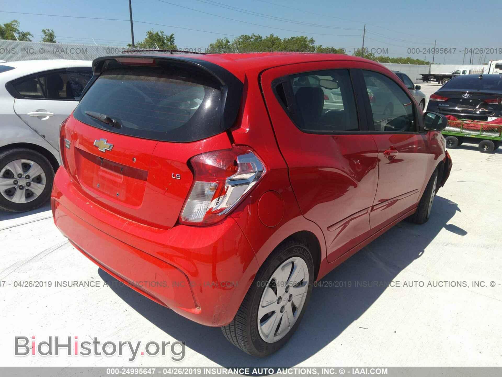 2016 CHEVROLET SPARK - VIN: KL8CB6SA0GC623359 - Фото 4