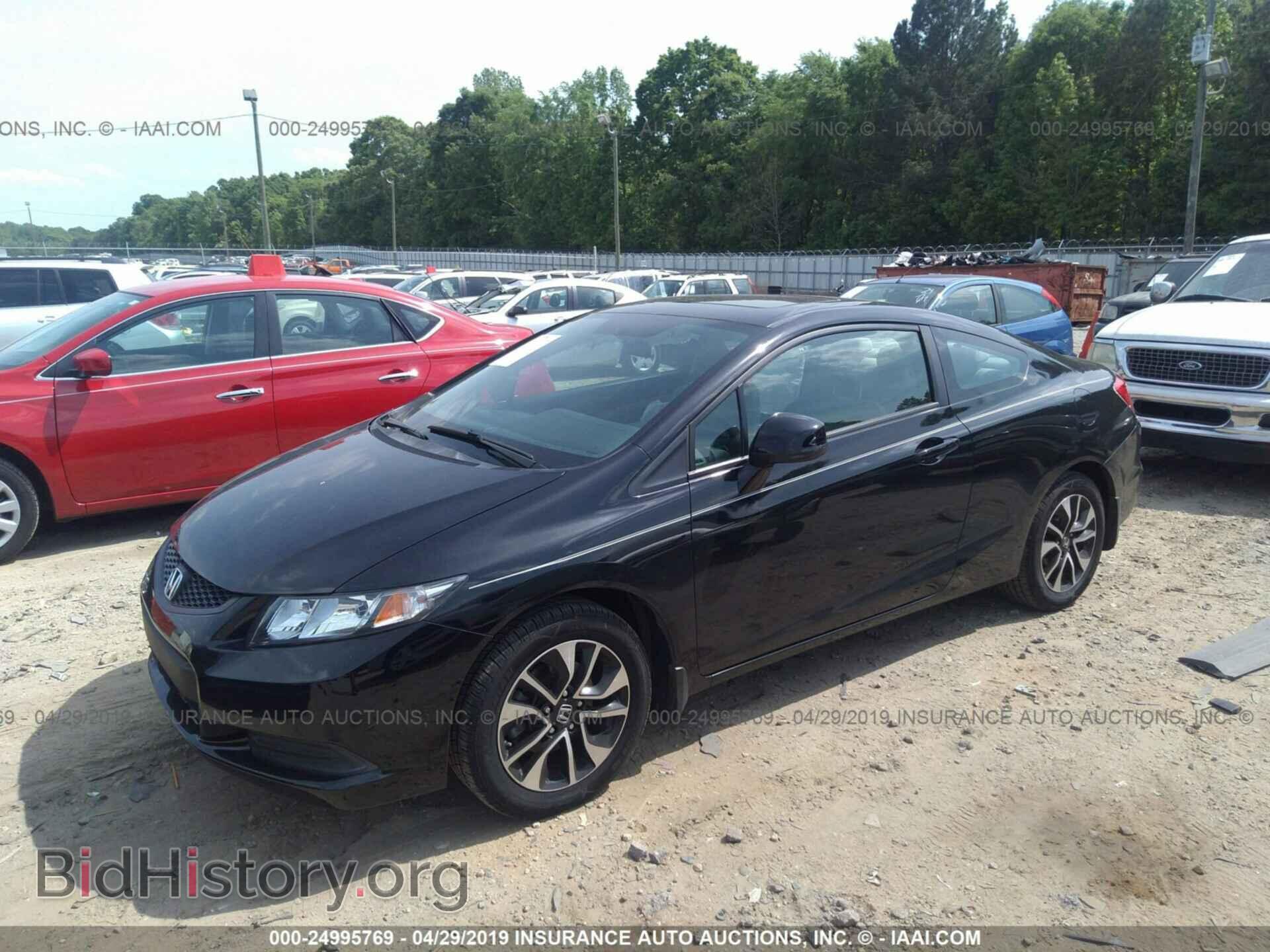 2013 HONDA CIVIC - VIN: 2HGFG3B86DH523701 - Фото 2