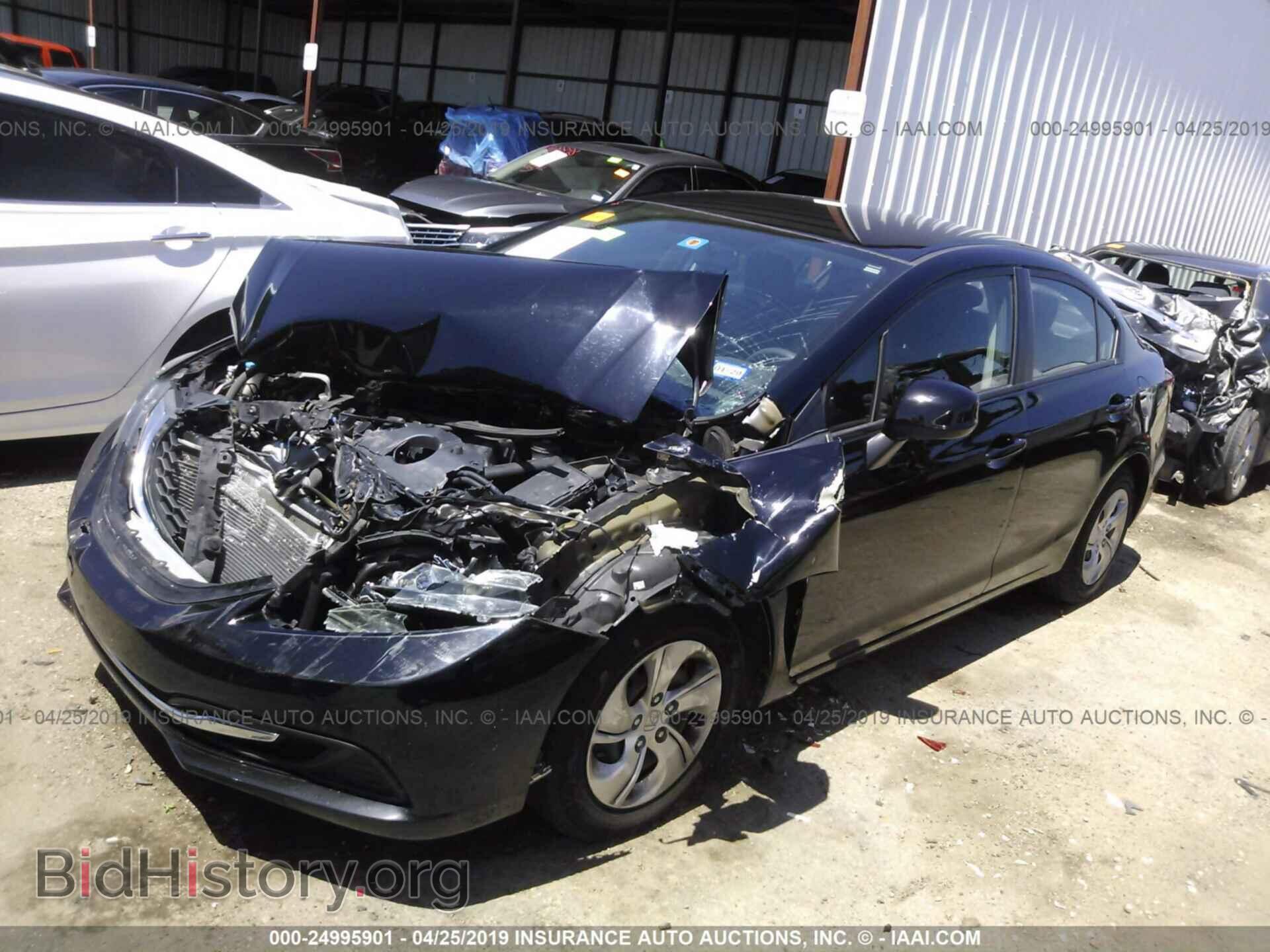 2013 HONDA CIVIC - VIN: 19XFB2F53DE087859 - Фото 2