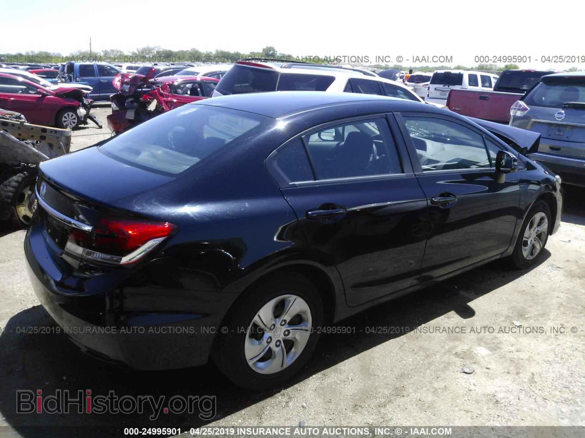 2013 HONDA CIVIC - VIN: 19XFB2F53DE087859 - Фото 4