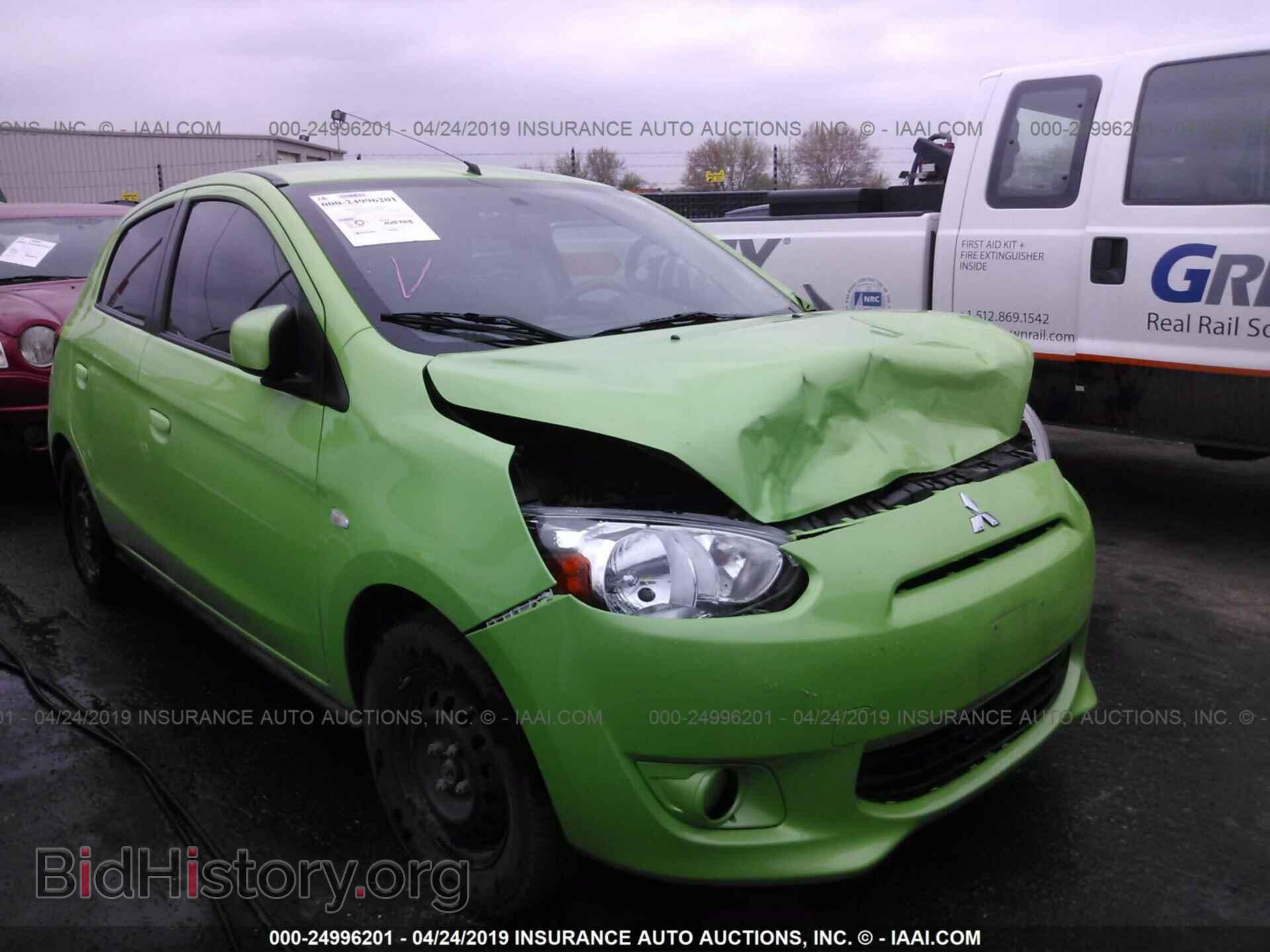 Photo ML32A3HJ1EH026011 - MITSUBISHI MIRAGE 2014