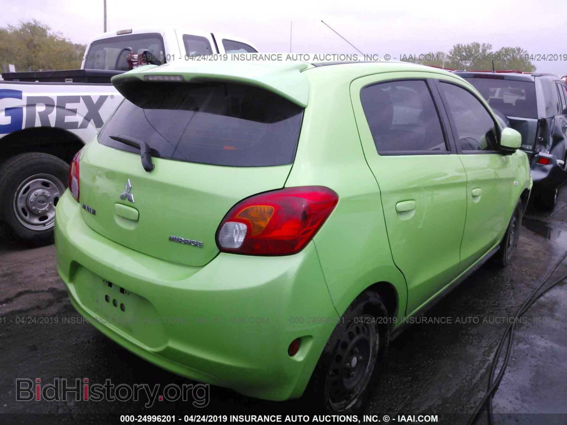 2014 MITSUBISHI MIRAGE - VIN: ML32A3HJ1EH026011 - Фото 4