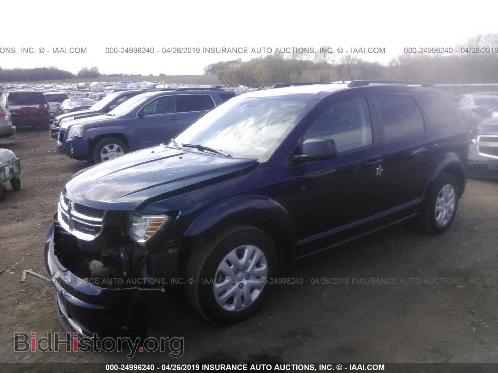 2017 DODGE JOURNEY - VIN: 3C4PDCAB9HT637391 - Фото 2
